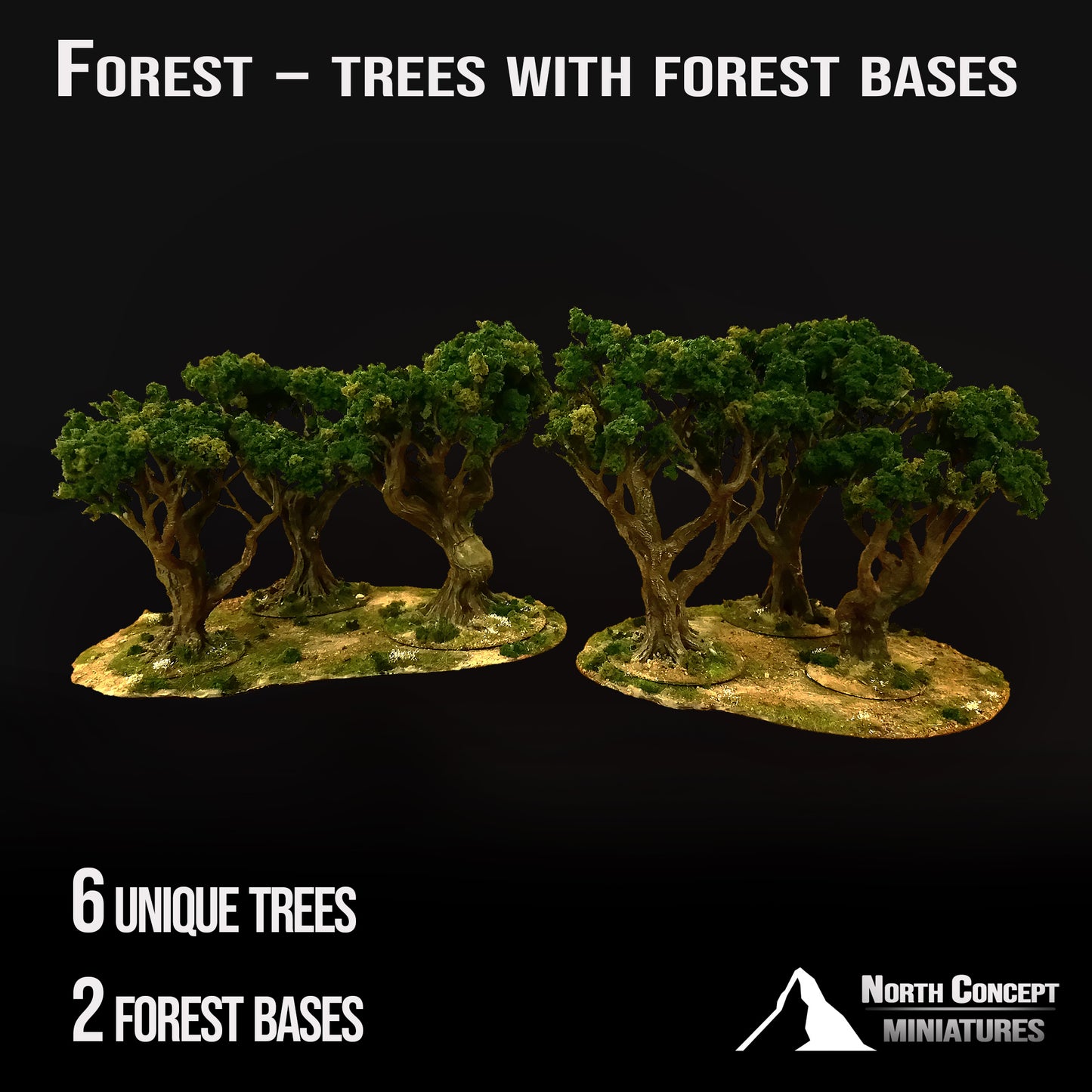 Forest - Trees with Forest bases