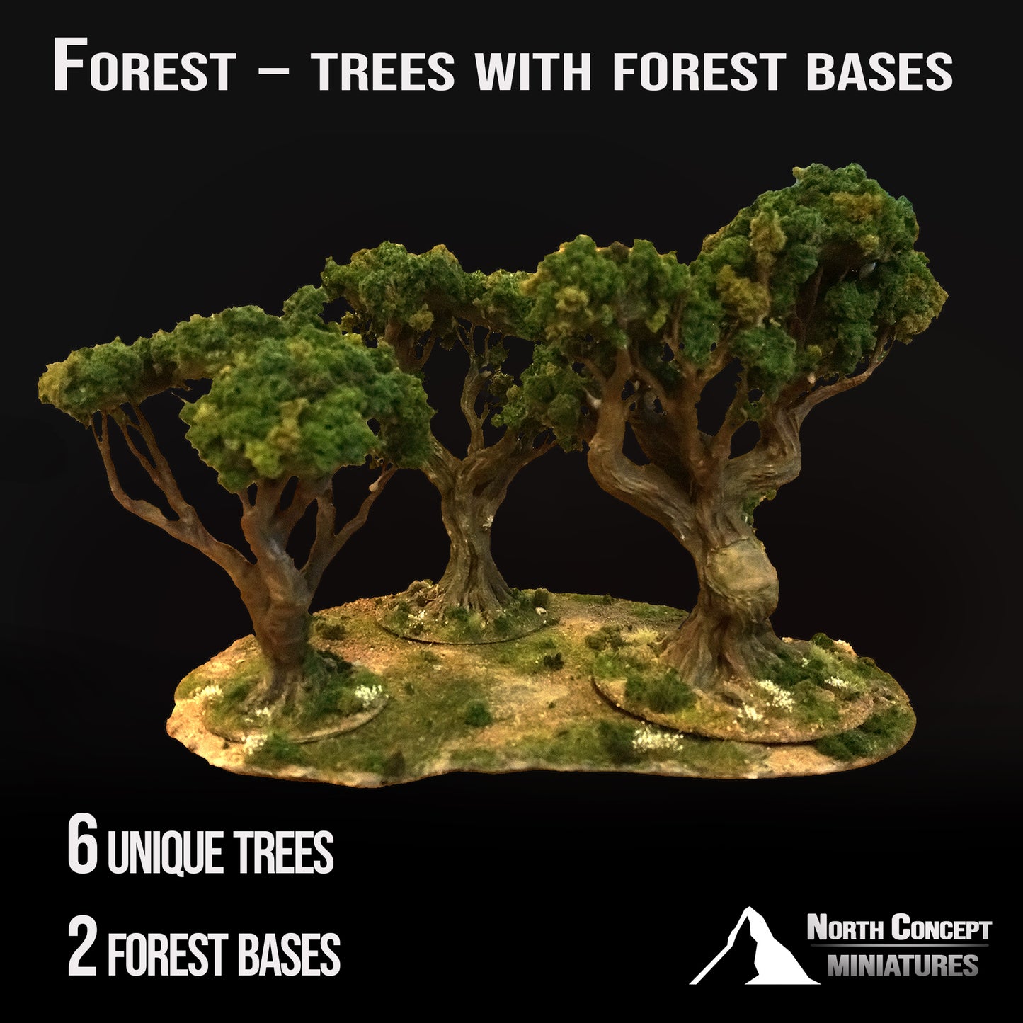 Forest - Trees with Forest bases