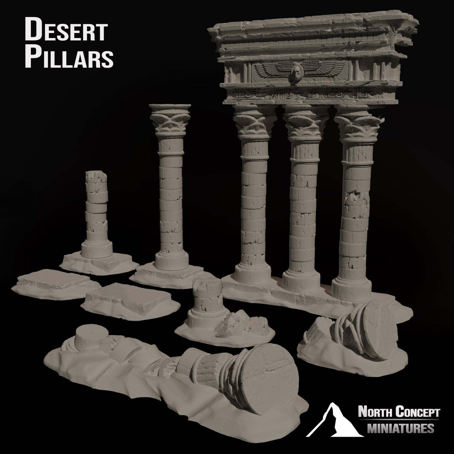 Desert Pillars