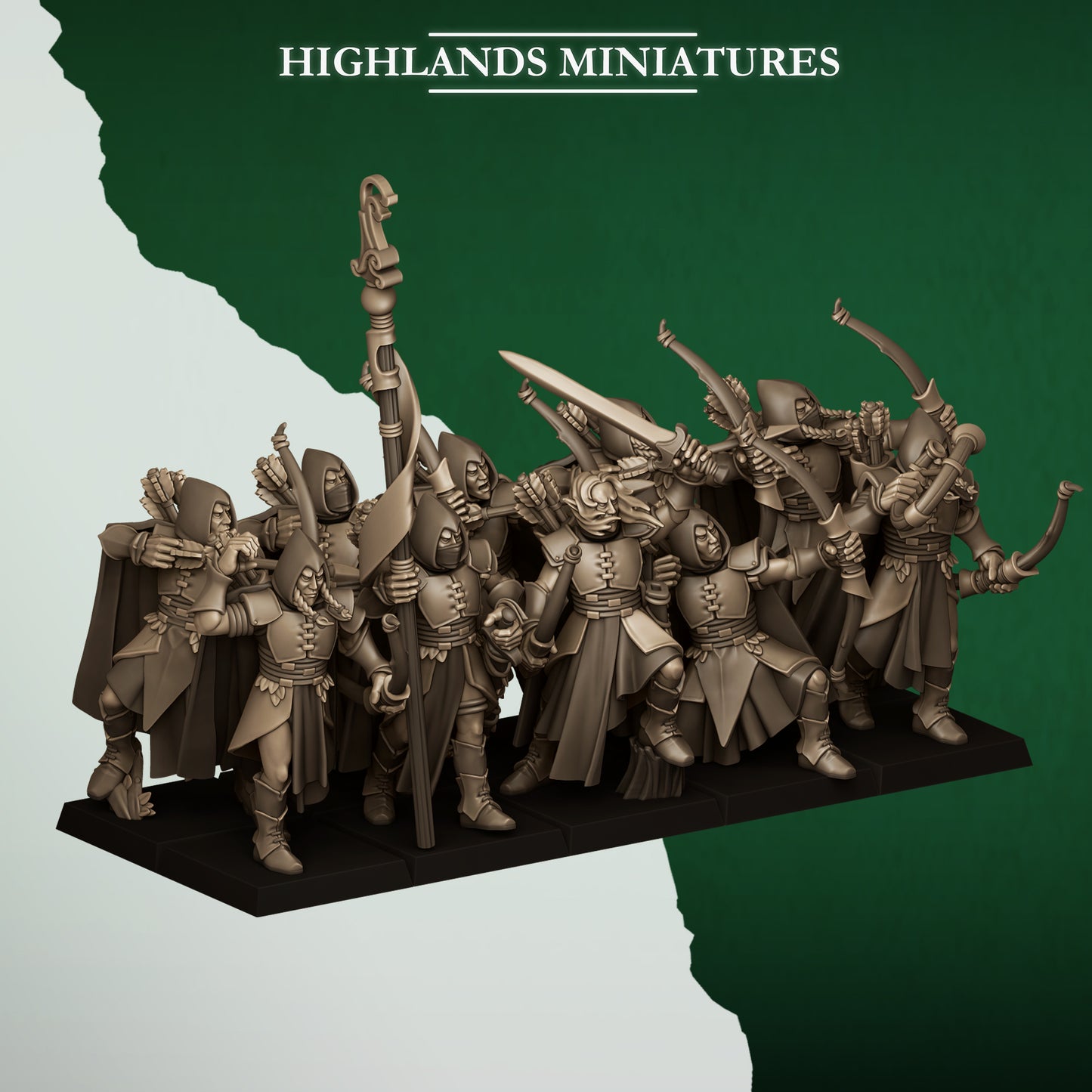 Feral Elf Feral Archers inkl. Full command