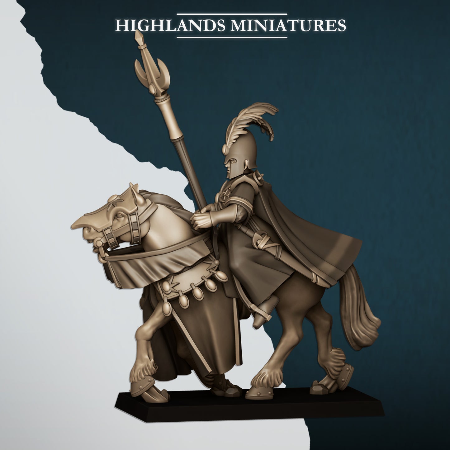 Aegean Elves Aegean Mage on Horse
