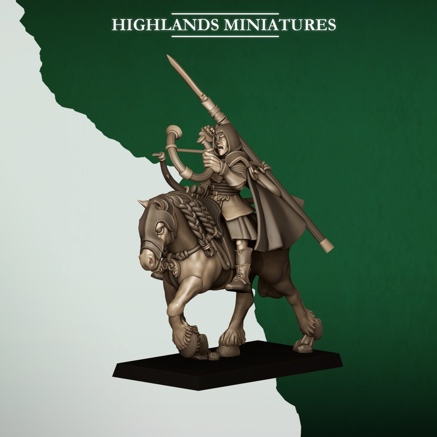 Feral Elf Mounted Feral Archers inkl. Full command
