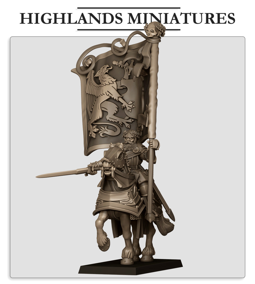 Sunland Standard Battle Bearer on Horse