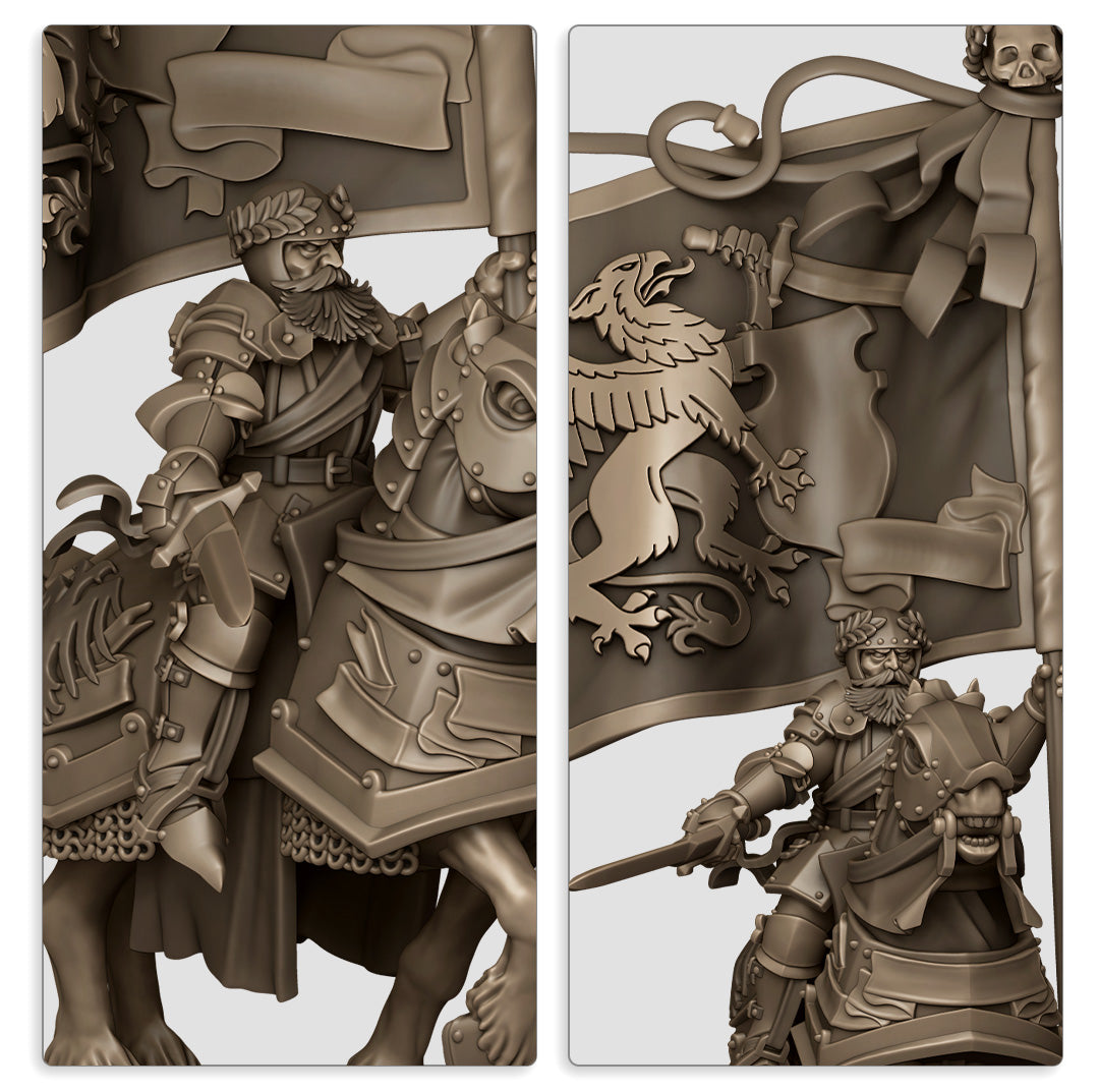 Sunland Standard Battle Bearer on Horse