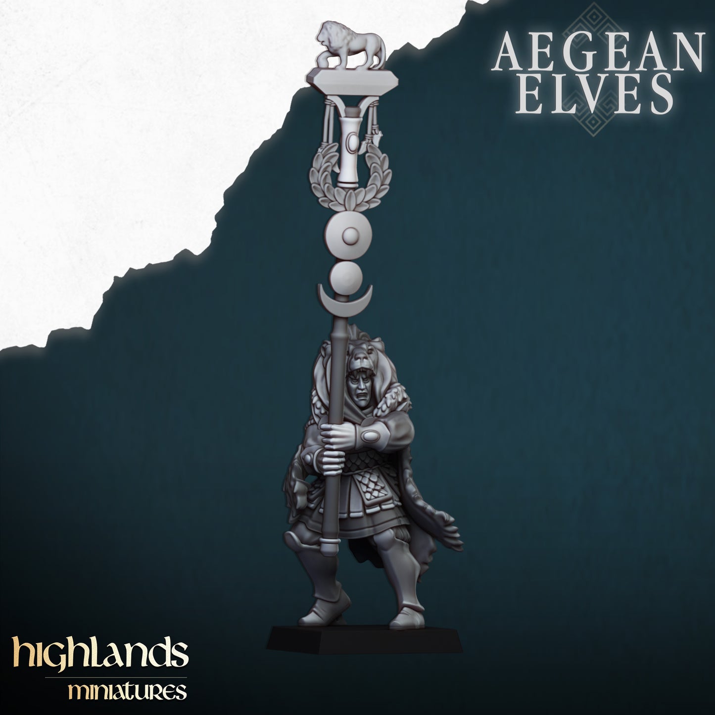 Aegean Elves Nemean Lions inkl. command unit