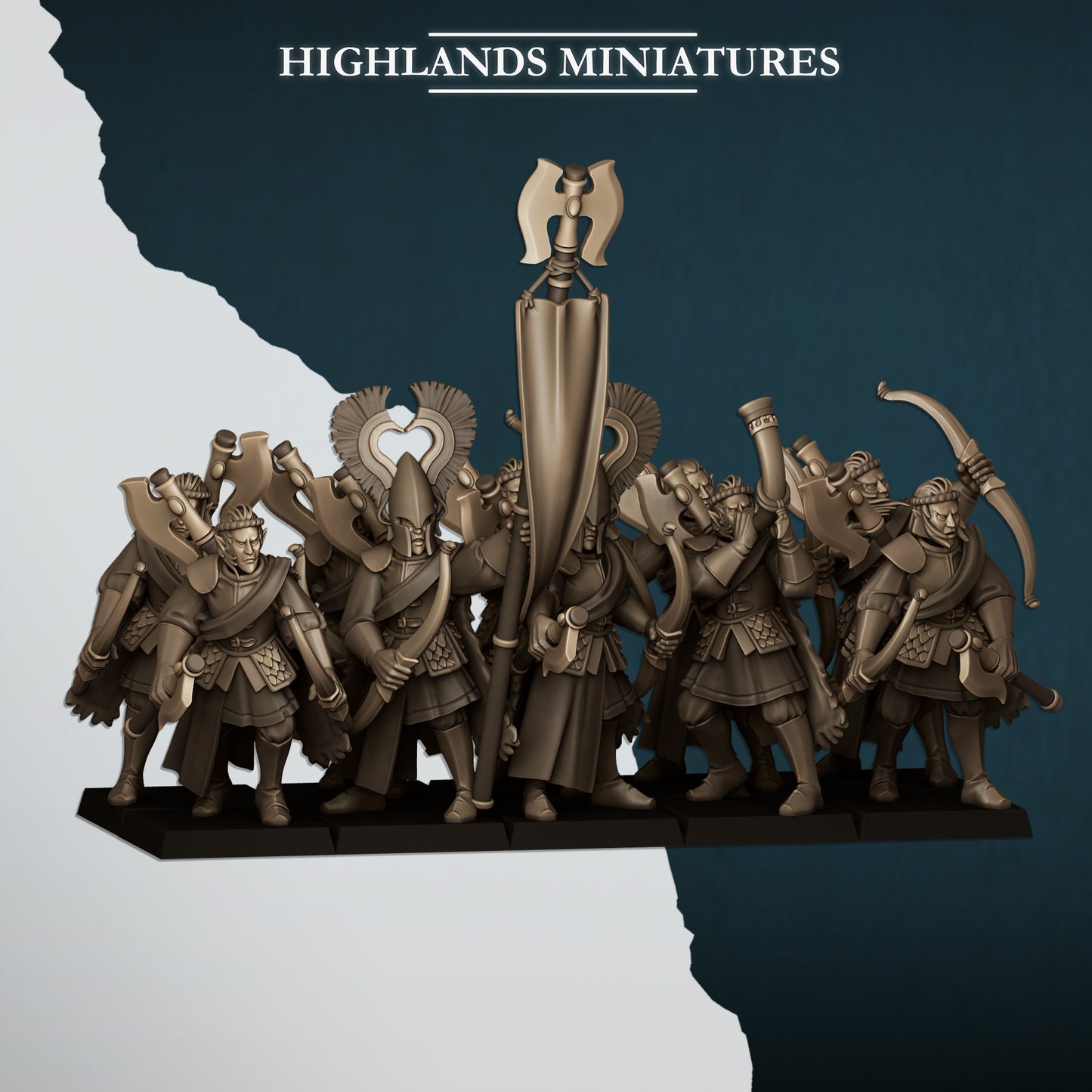 Aegean Elves Nemean Lions with Bows inkl. Full command