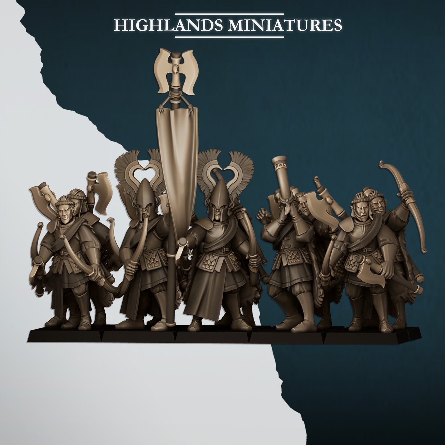 Aegean Elves Nemean Lions with Bows inkl. Full command