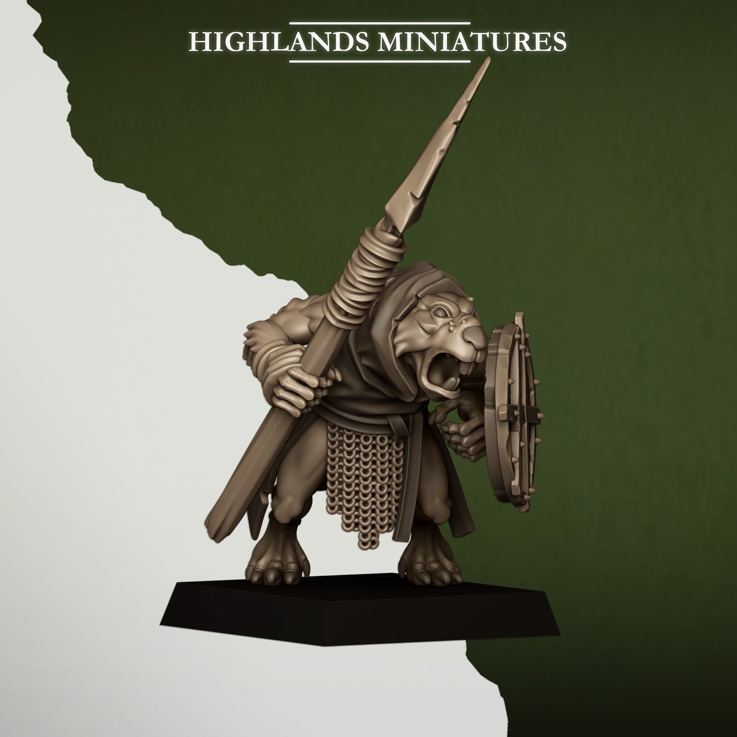 Sewer Vermin - Sewer Rats with Spears inkl. Command Unit