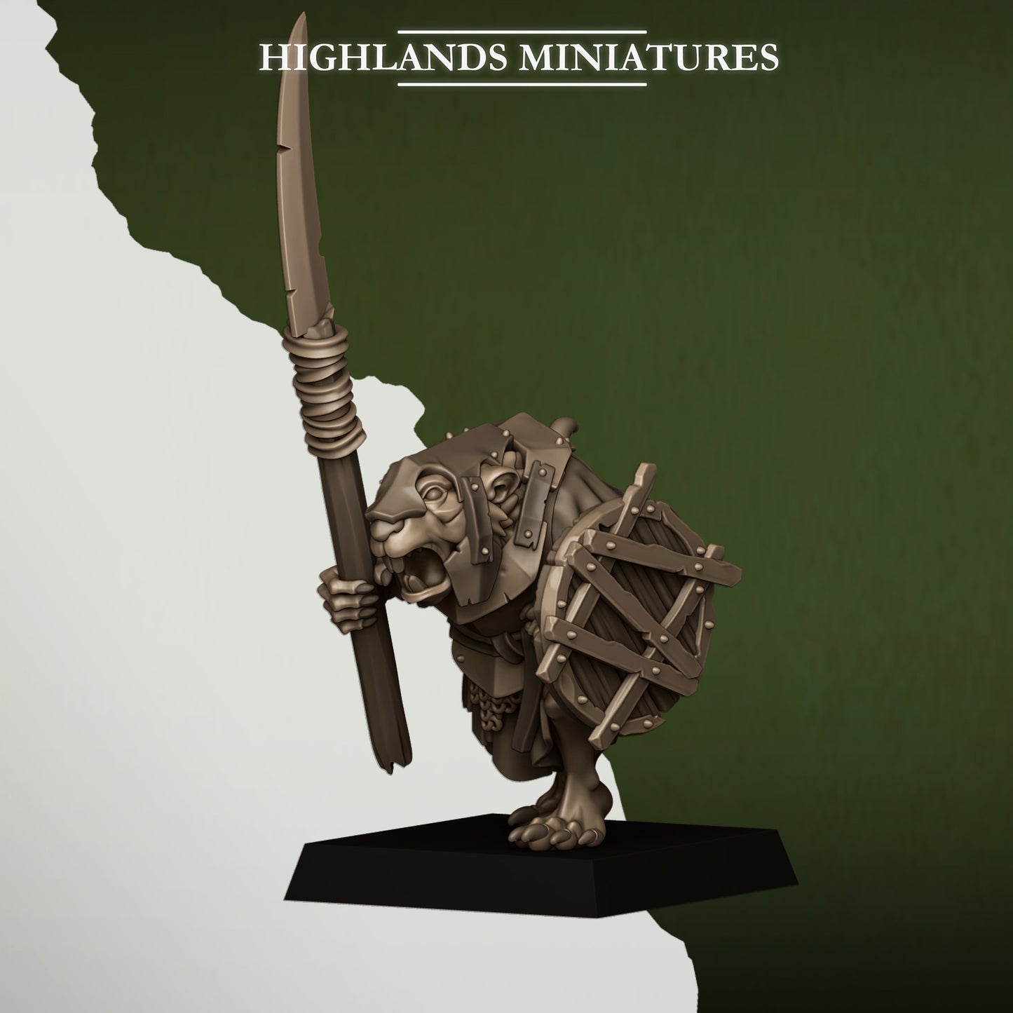 Sewer Vermin - Sewer Rats with Spears inkl. Command Unit