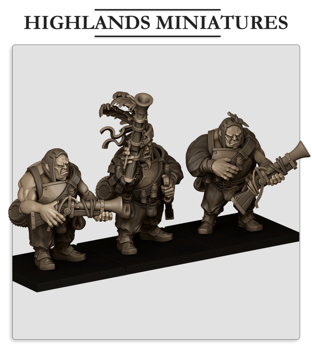 Sunland Ogres with Blunderbuss