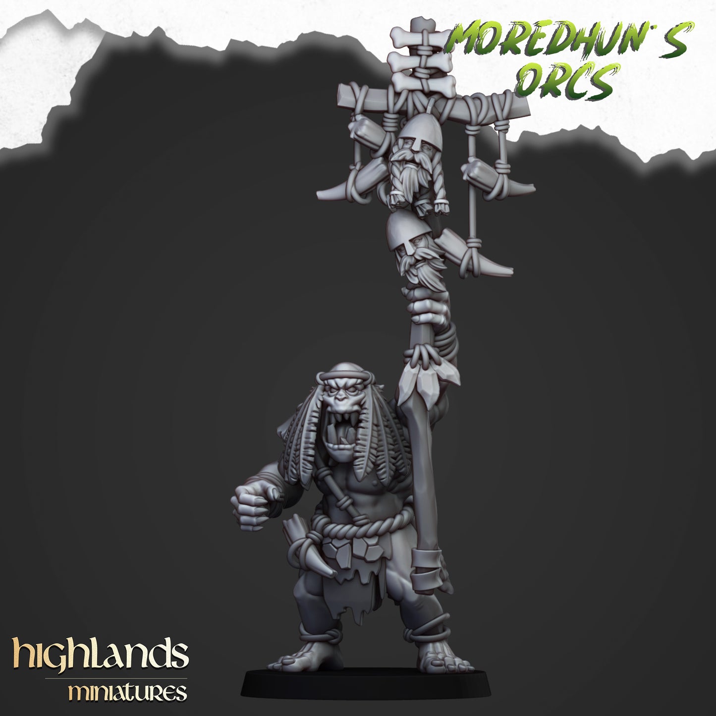 Moredhun's Orcs - Cave Orcs with bows inkl. Full command