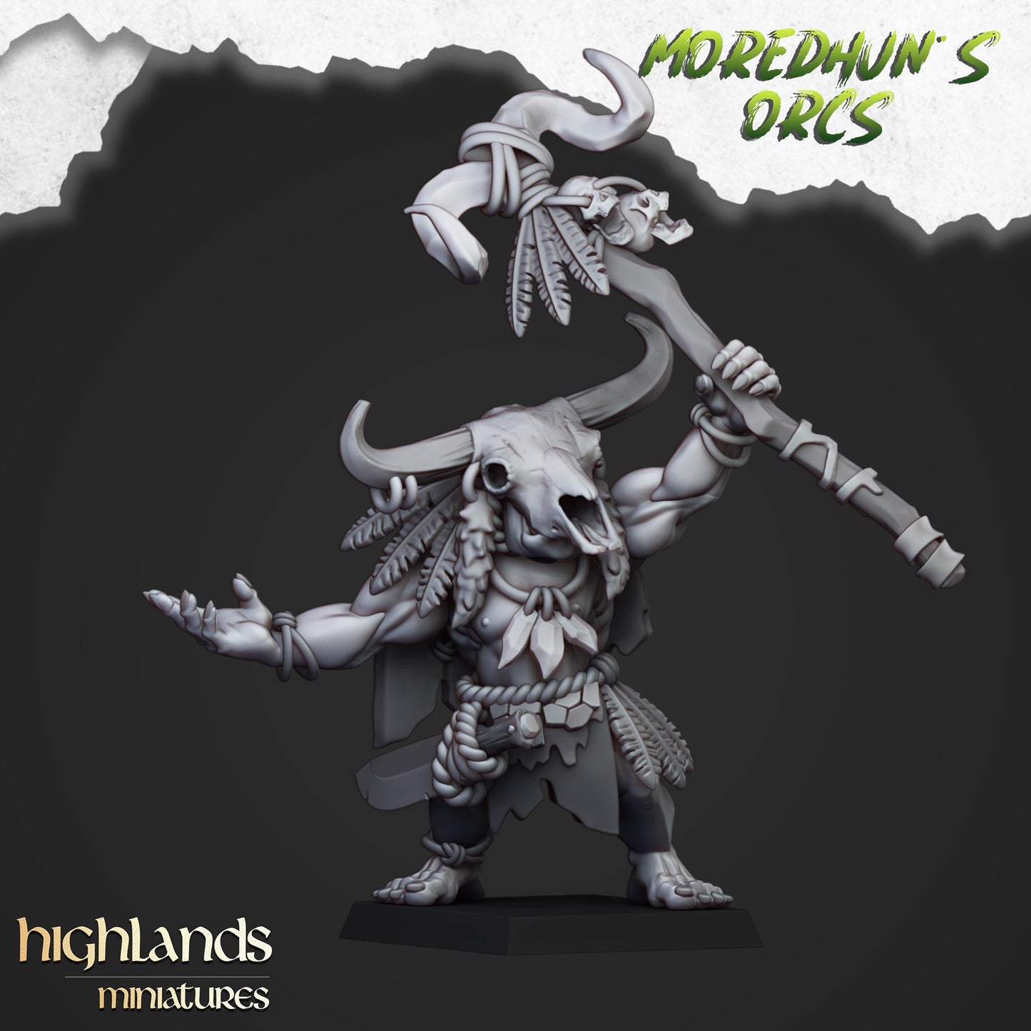 Moredhun's Orcs - Cave Orc Shaman