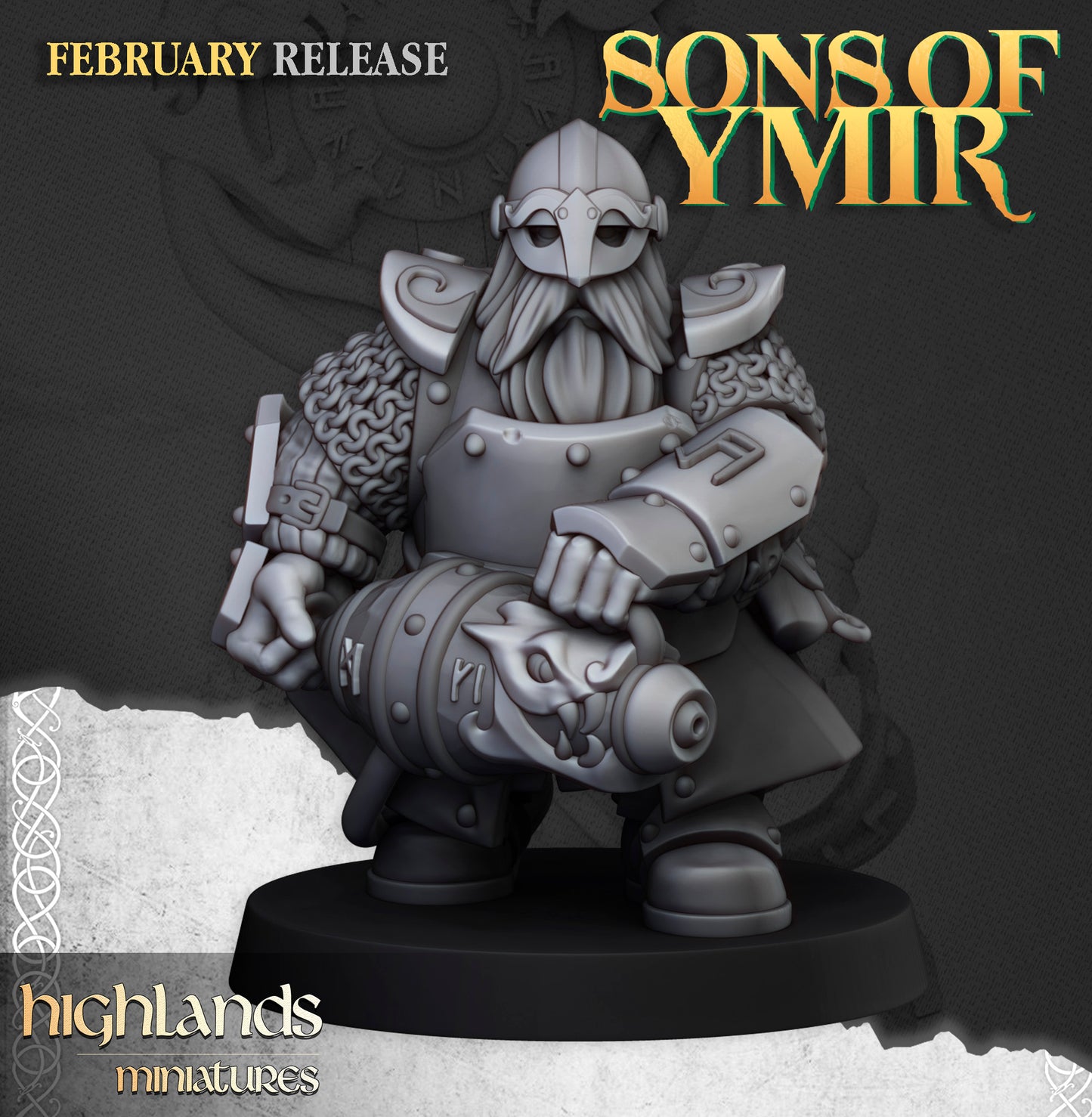Sons of Ymir Dwarf Firespitters inkl. Command unit