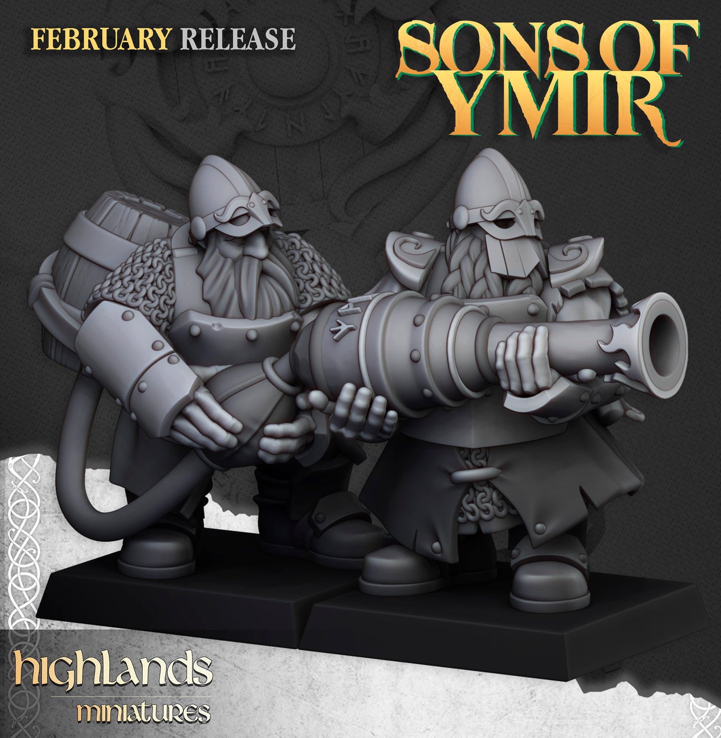 Sons of Ymir Dwarf Firespitters inkl. Command unit