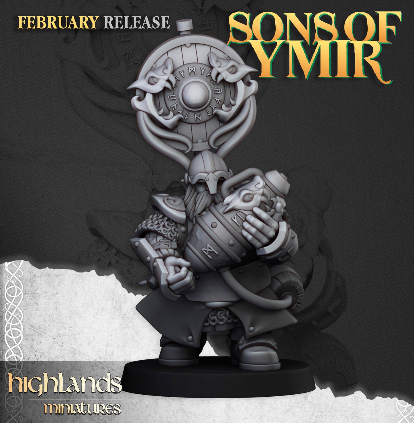 Sons of Ymir Dwarf Firespitters inkl. Command unit