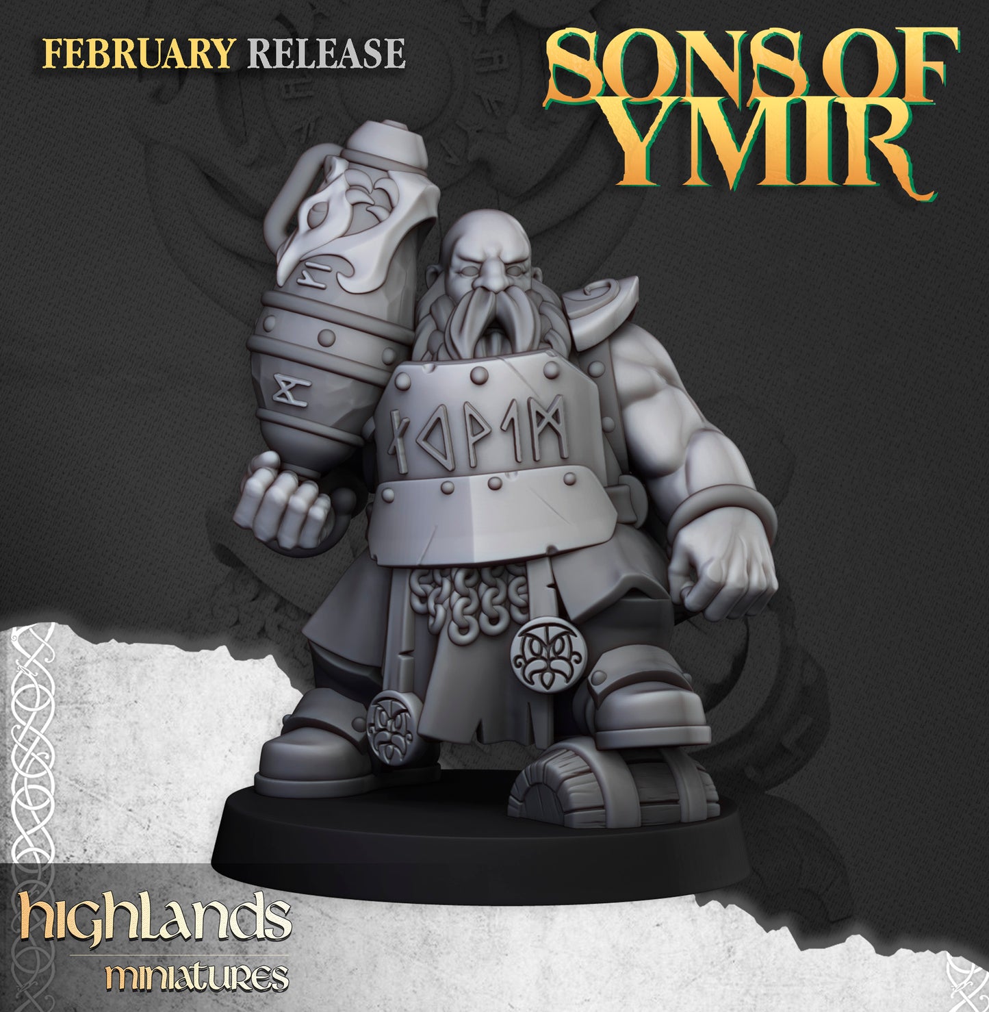 Sons of Ymir Dwarf Firespitters inkl. Command unit