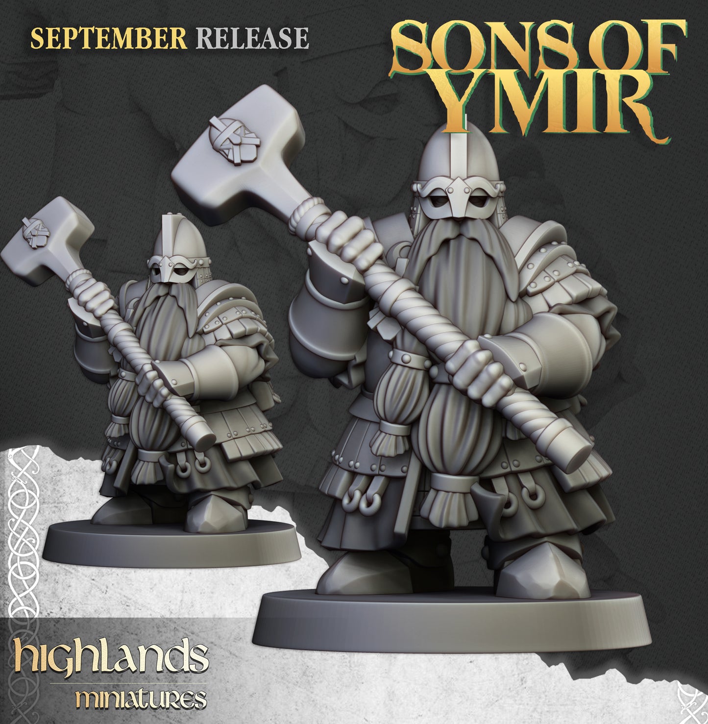 Sons of Ymir Dwarf Kingsguard inkl. Command Unit