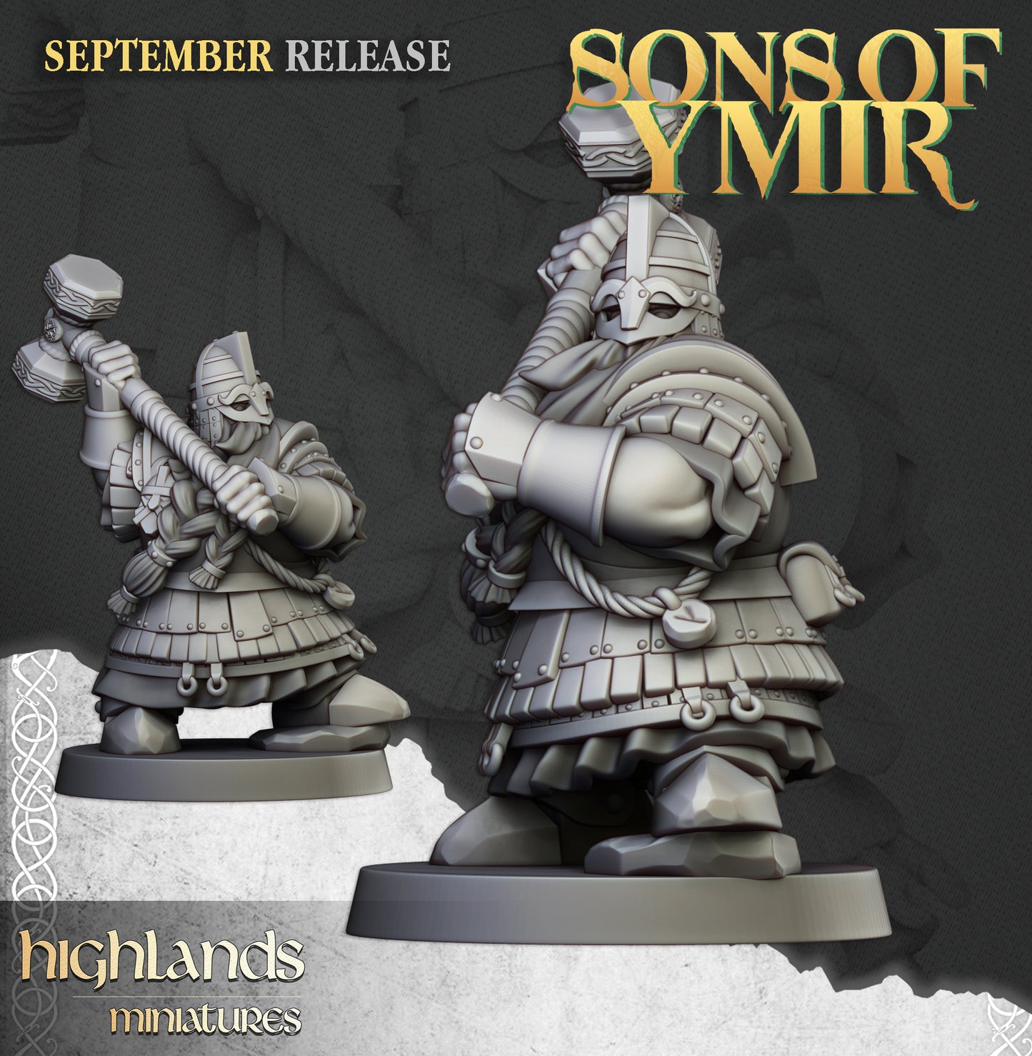 Sons of Ymir Dwarf Kingsguard inkl. Command Unit
