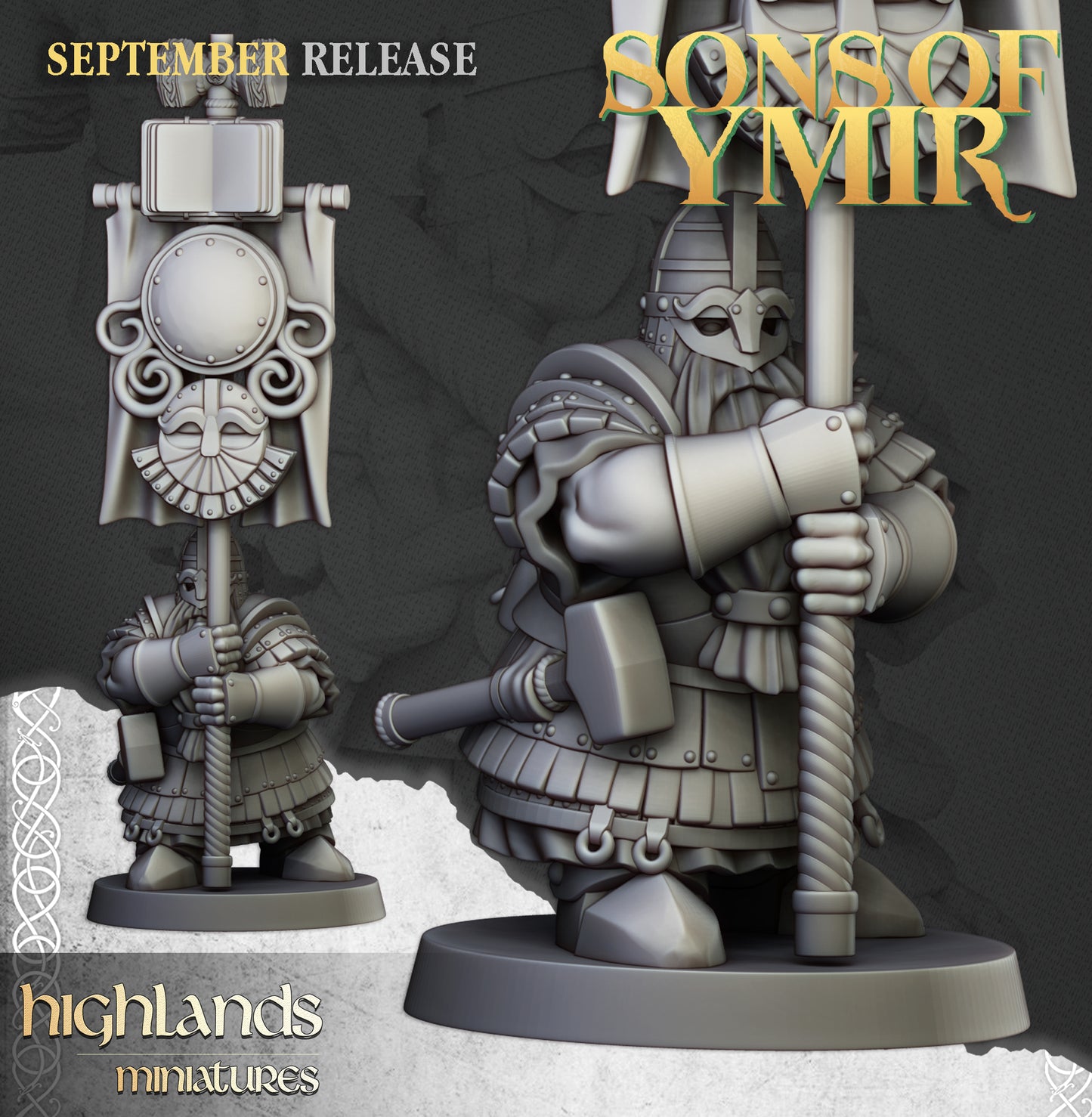 Sons of Ymir Dwarf Kingsguard inkl. Command Unit