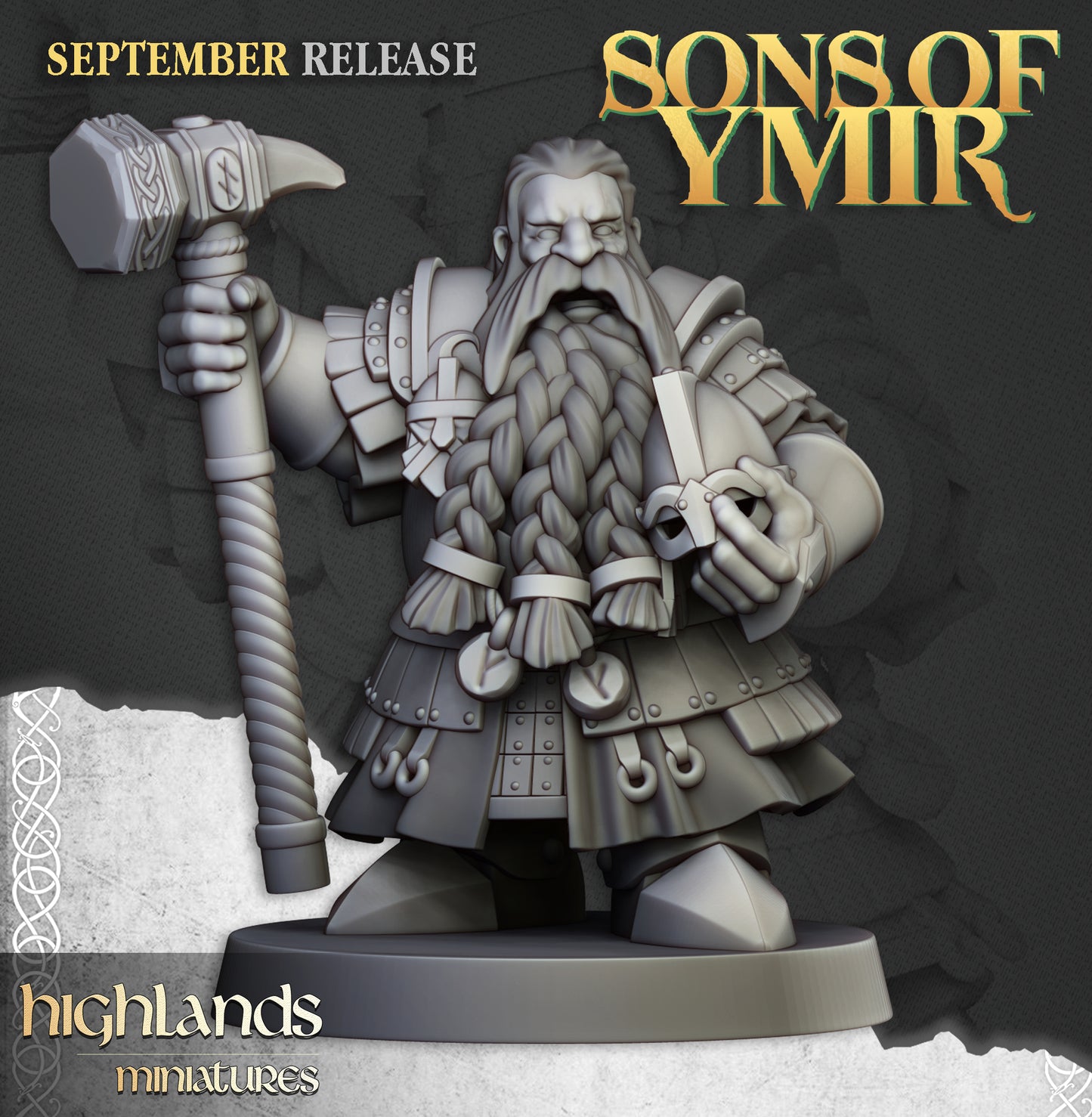 Sons of Ymir Dwarf Kingsguard inkl. Command Unit