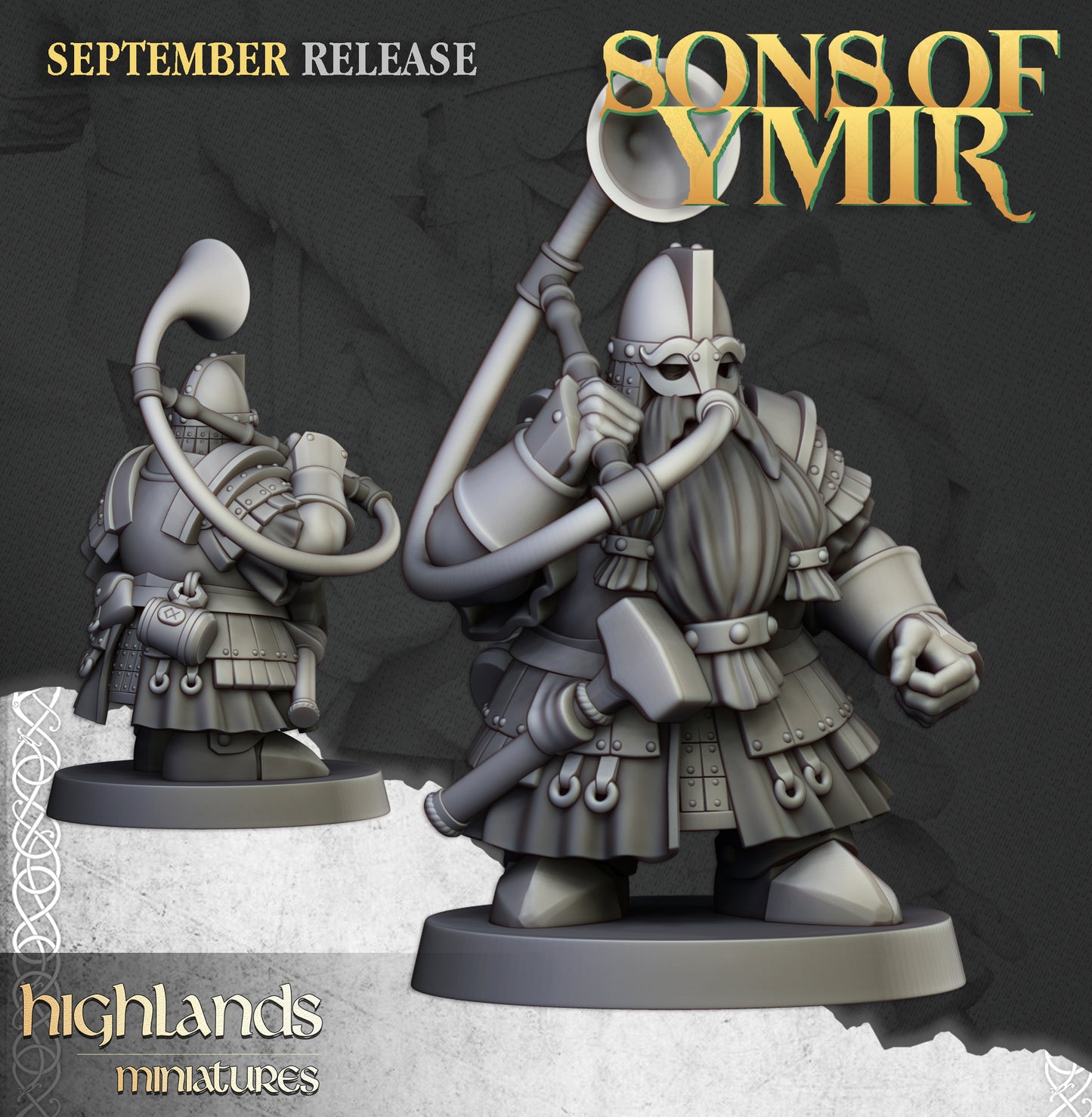 Sons of Ymir Dwarf Kingsguard inkl. Command Unit