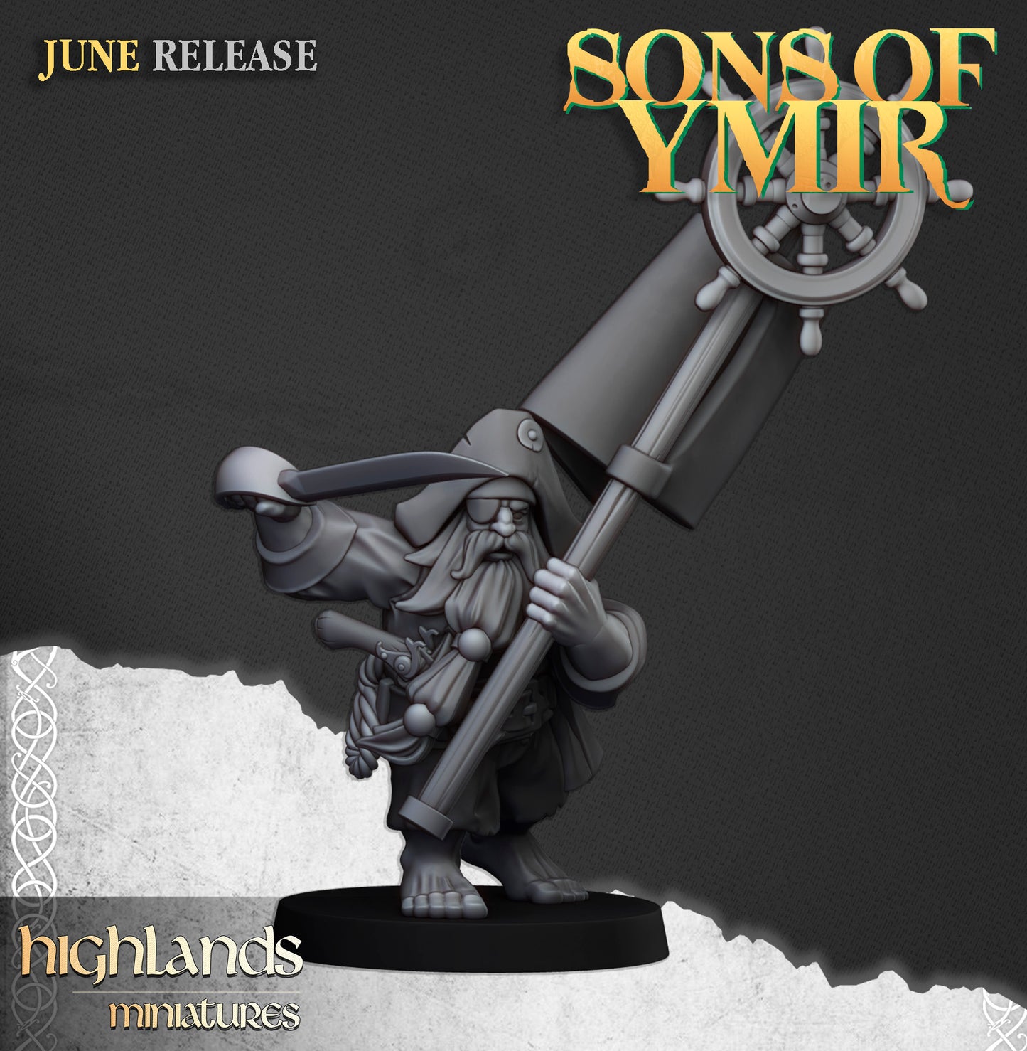 Sons of Ymir Dwarf Pirates Unit inkl. Command unit