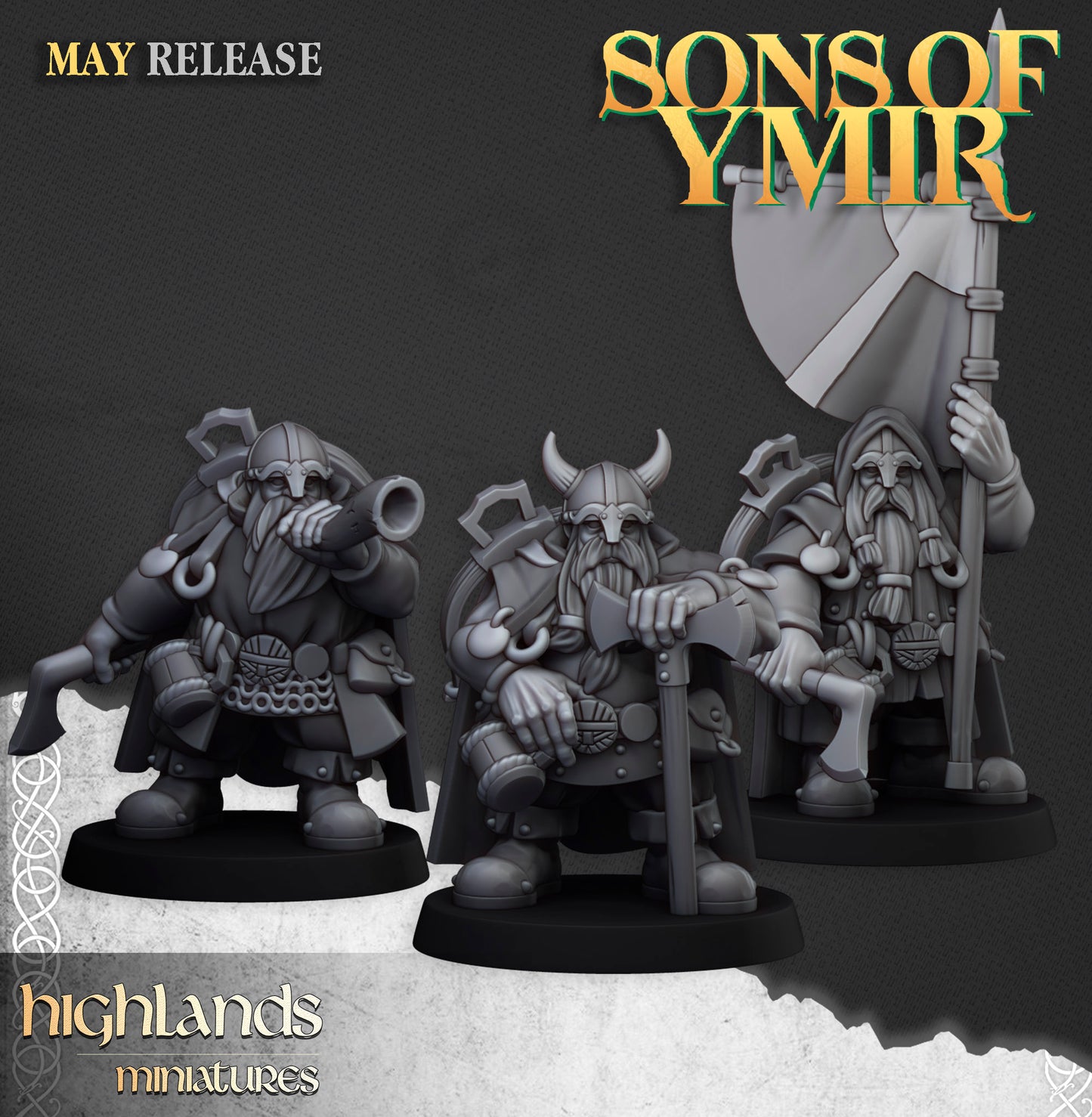 Sons of Ymir Dwarf Rangers inkl. command unit