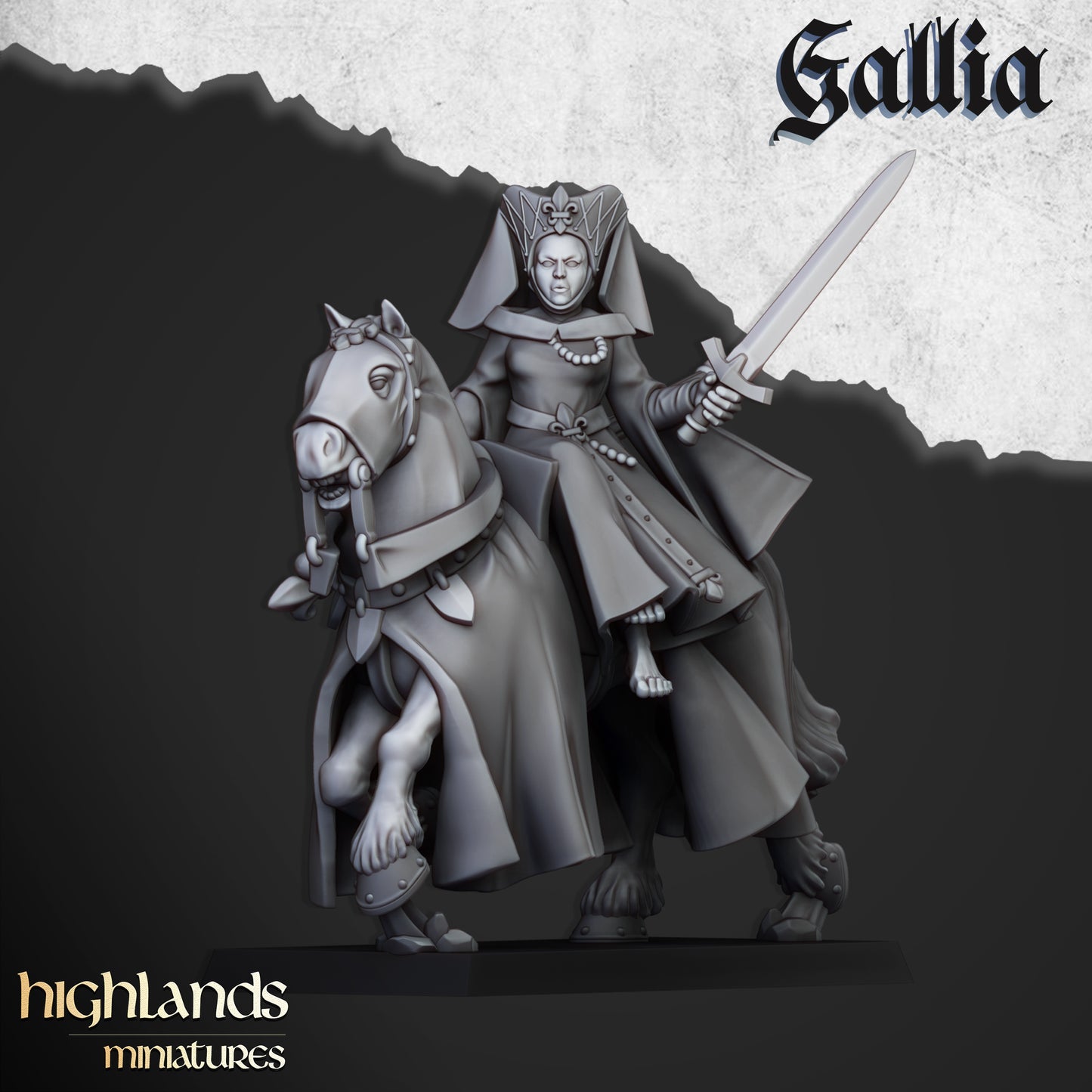 Gallia - Damsel on Horse