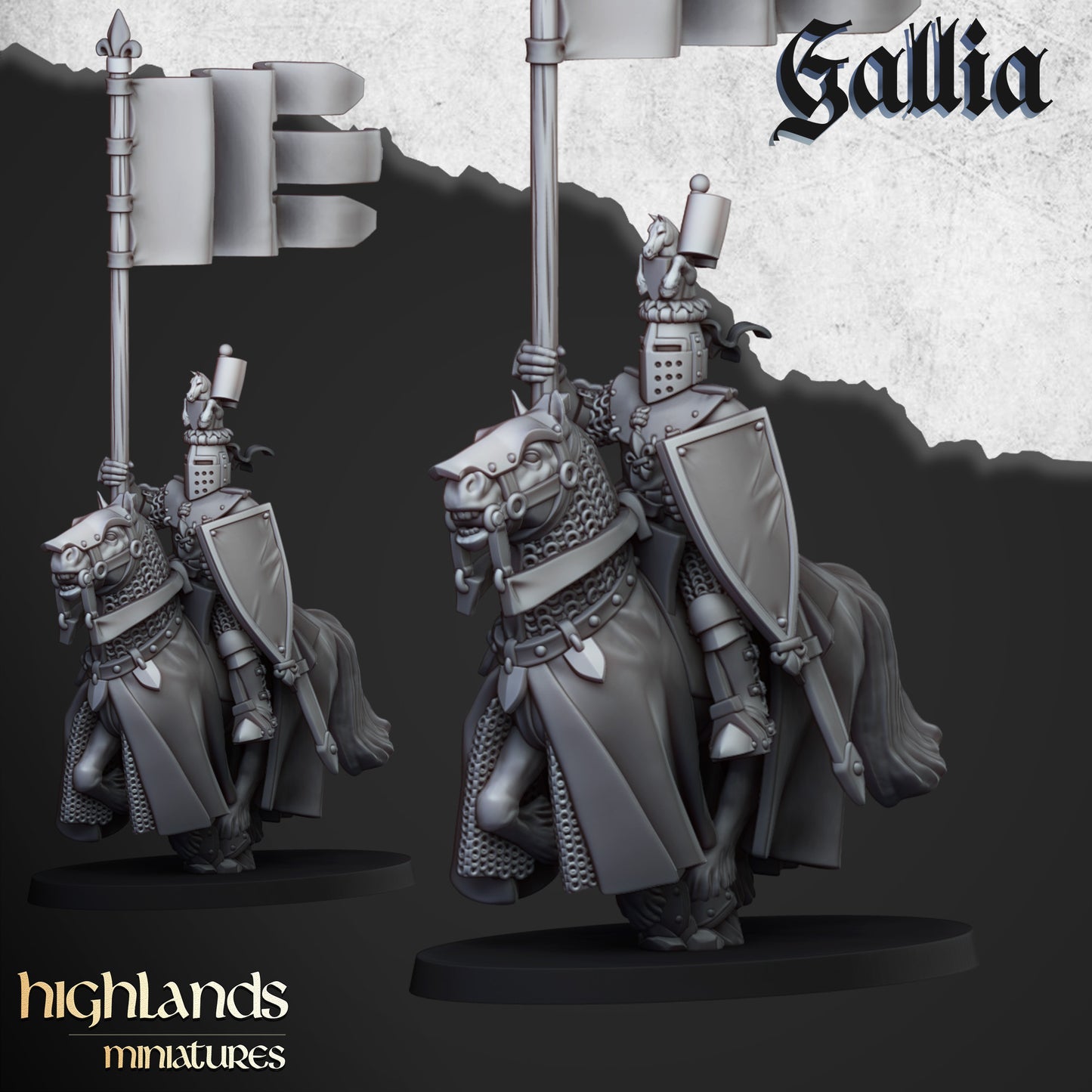 Gallia - Knights of Gallia inkl. Command Unit