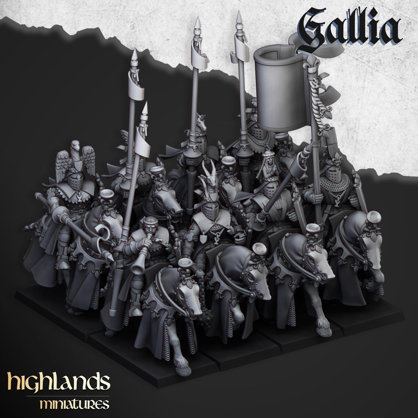 Gallia - Royal Knights of Gallia inkl. Command unit