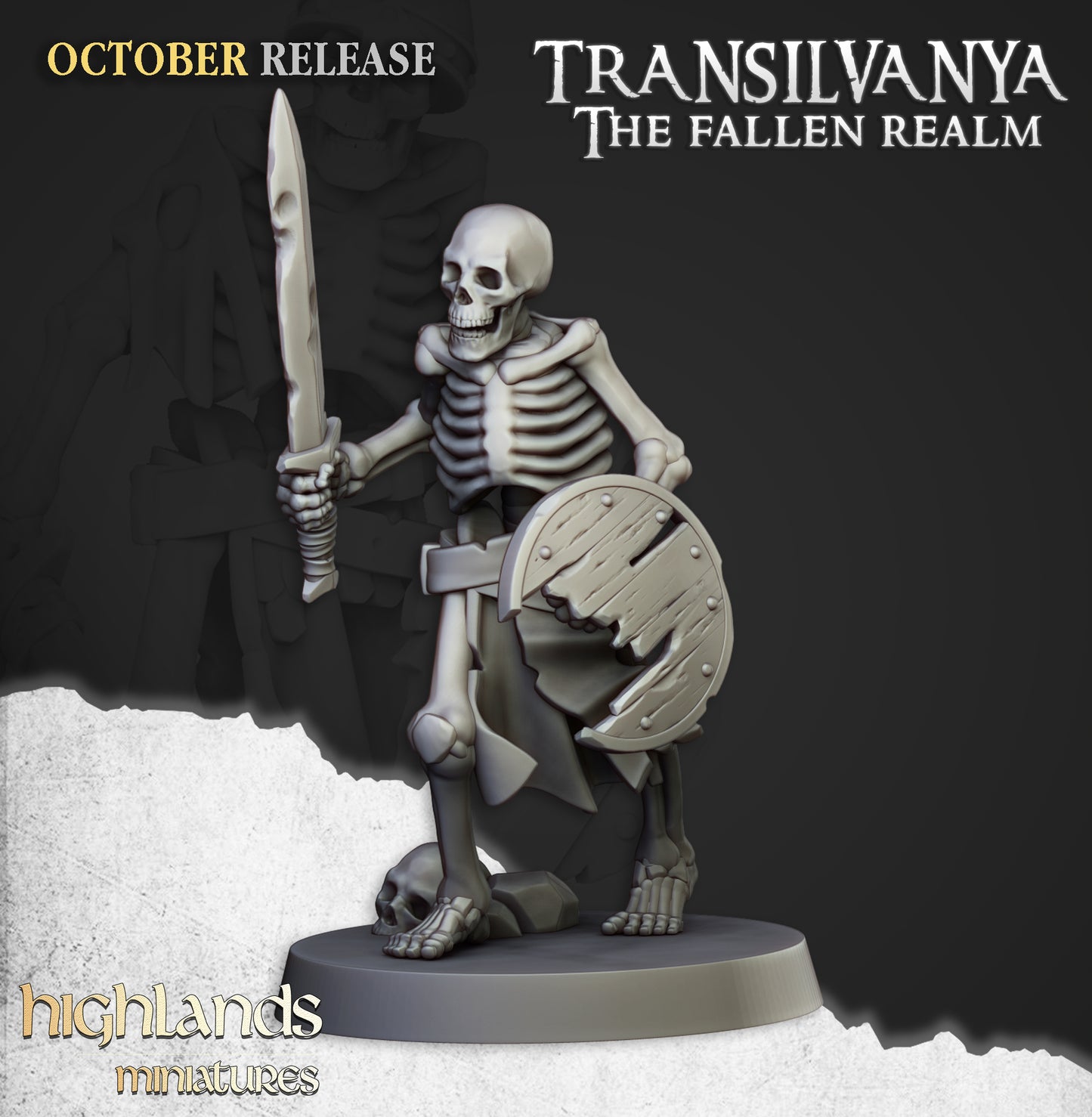 Transilvanya Skeleton Warriors with Swords