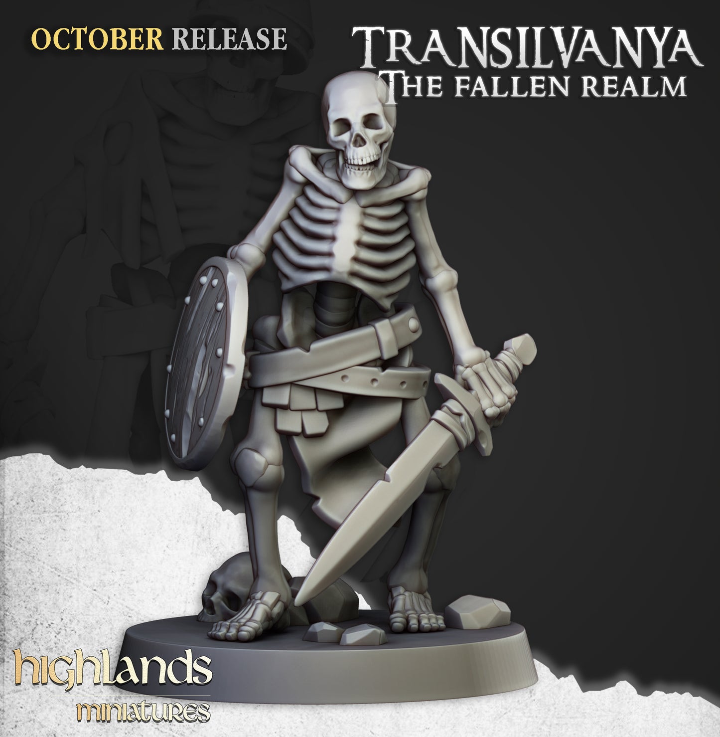 Transilvanya Skeleton Warriors with Swords