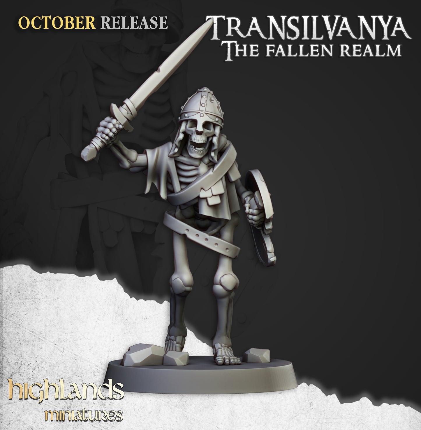 Transilvanya Skeleton Warriors with Swords