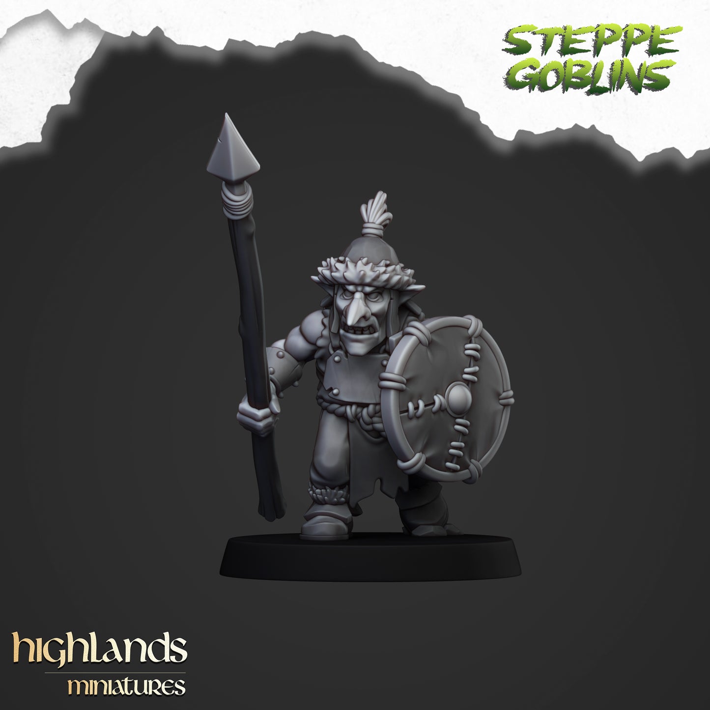 Steppe Goblins - Steppe Goblins With Spears and Shield