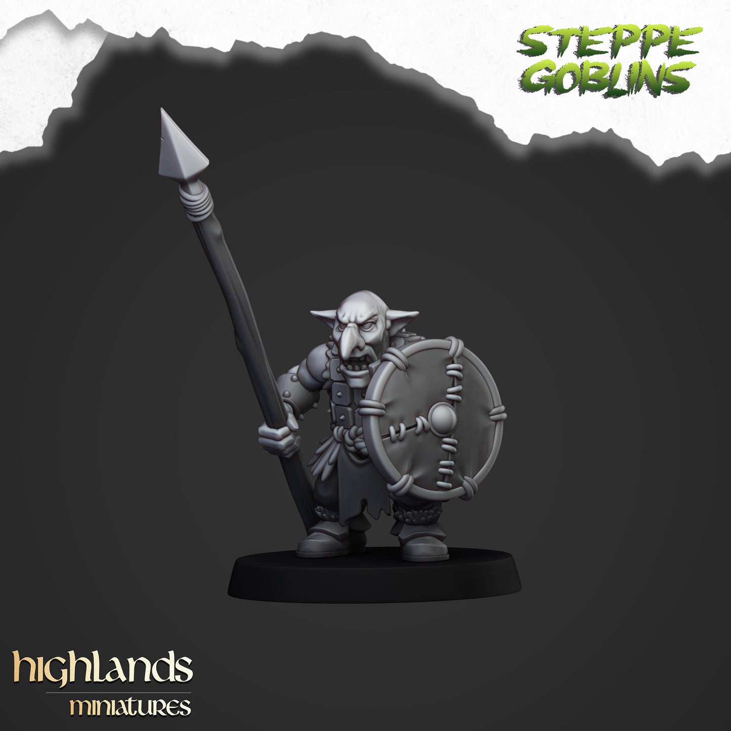Steppe Goblins - Steppe Goblins With Spears and Shield
