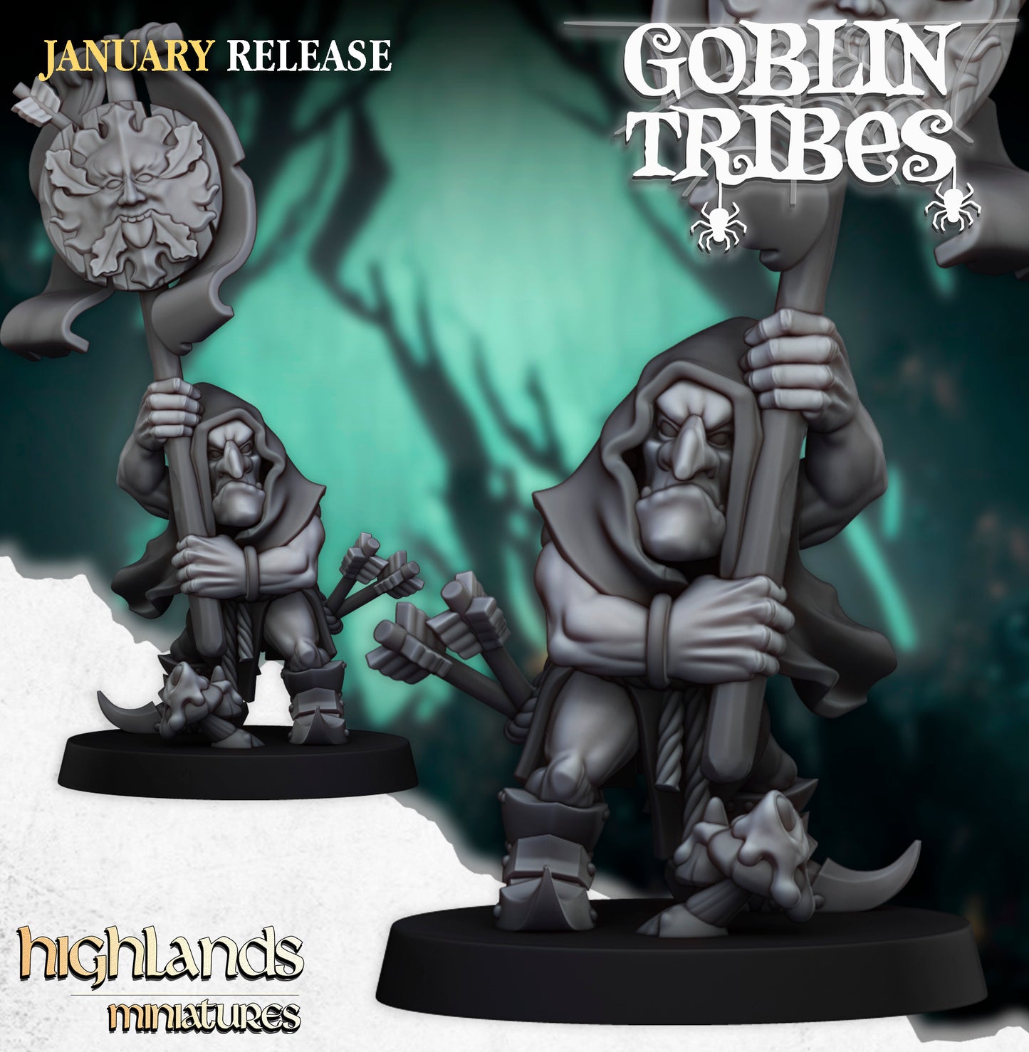 Swamp Goblin with Bows inkl. Full command