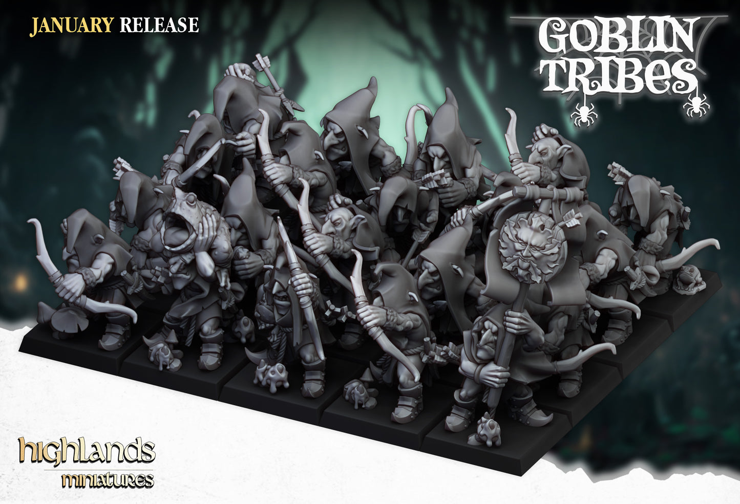 Swamp Goblin with Bows inkl. Full command