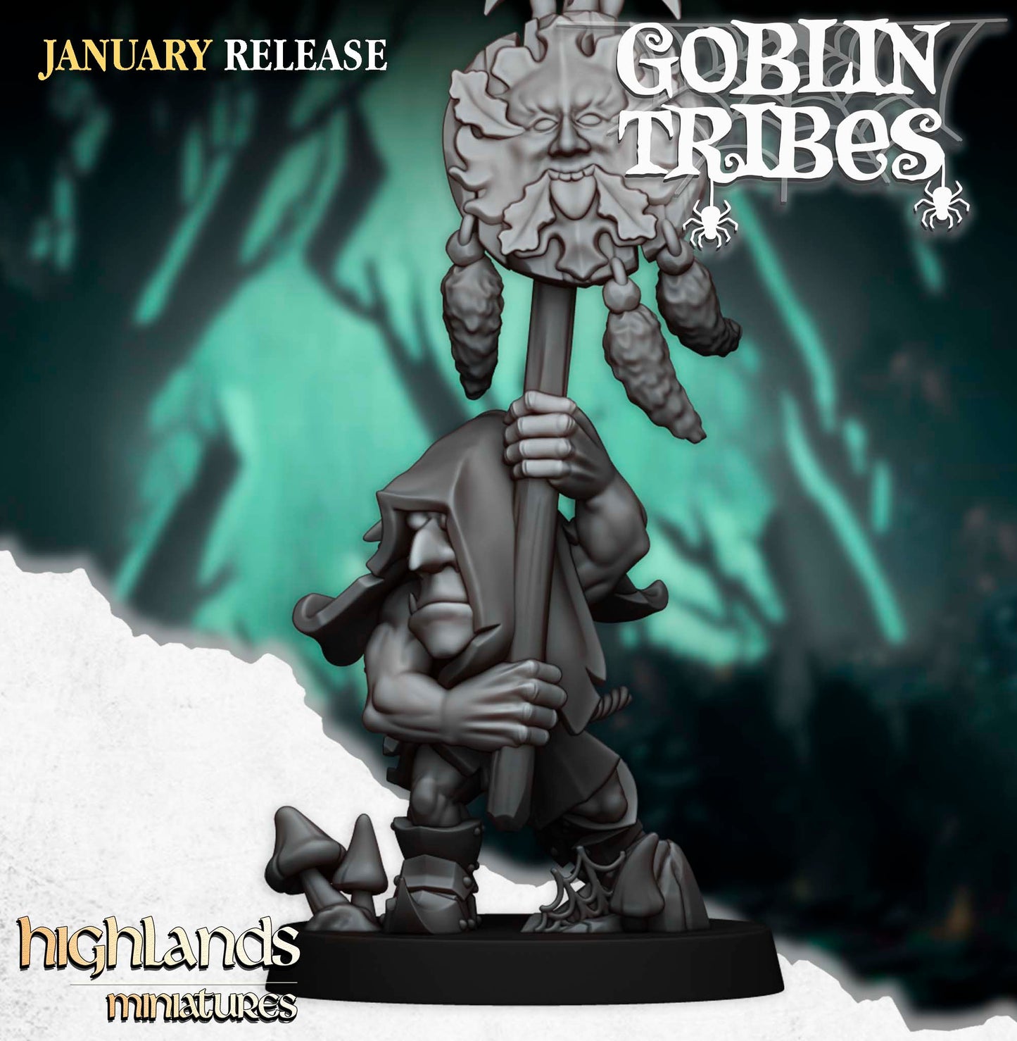 Swamp Goblin with Pikes inkl. Full Command