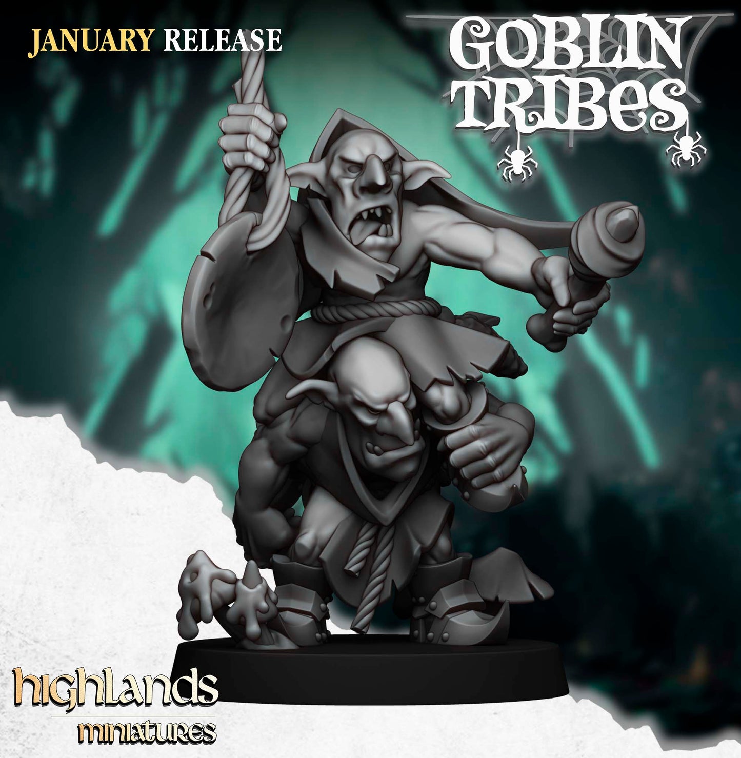 Swamp Goblin with Pikes inkl. Full Command