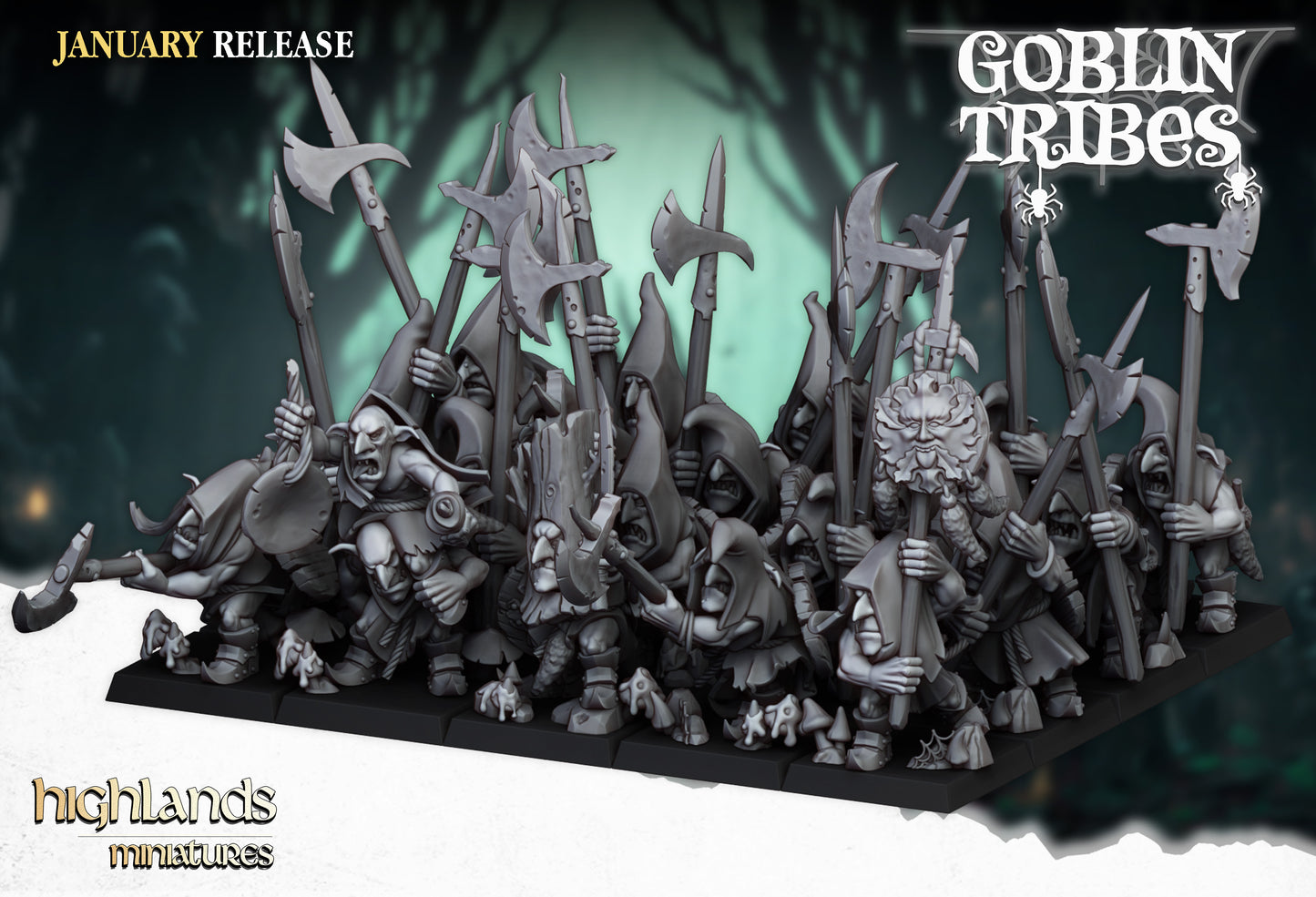 Swamp Goblin with Pikes inkl. Full Command