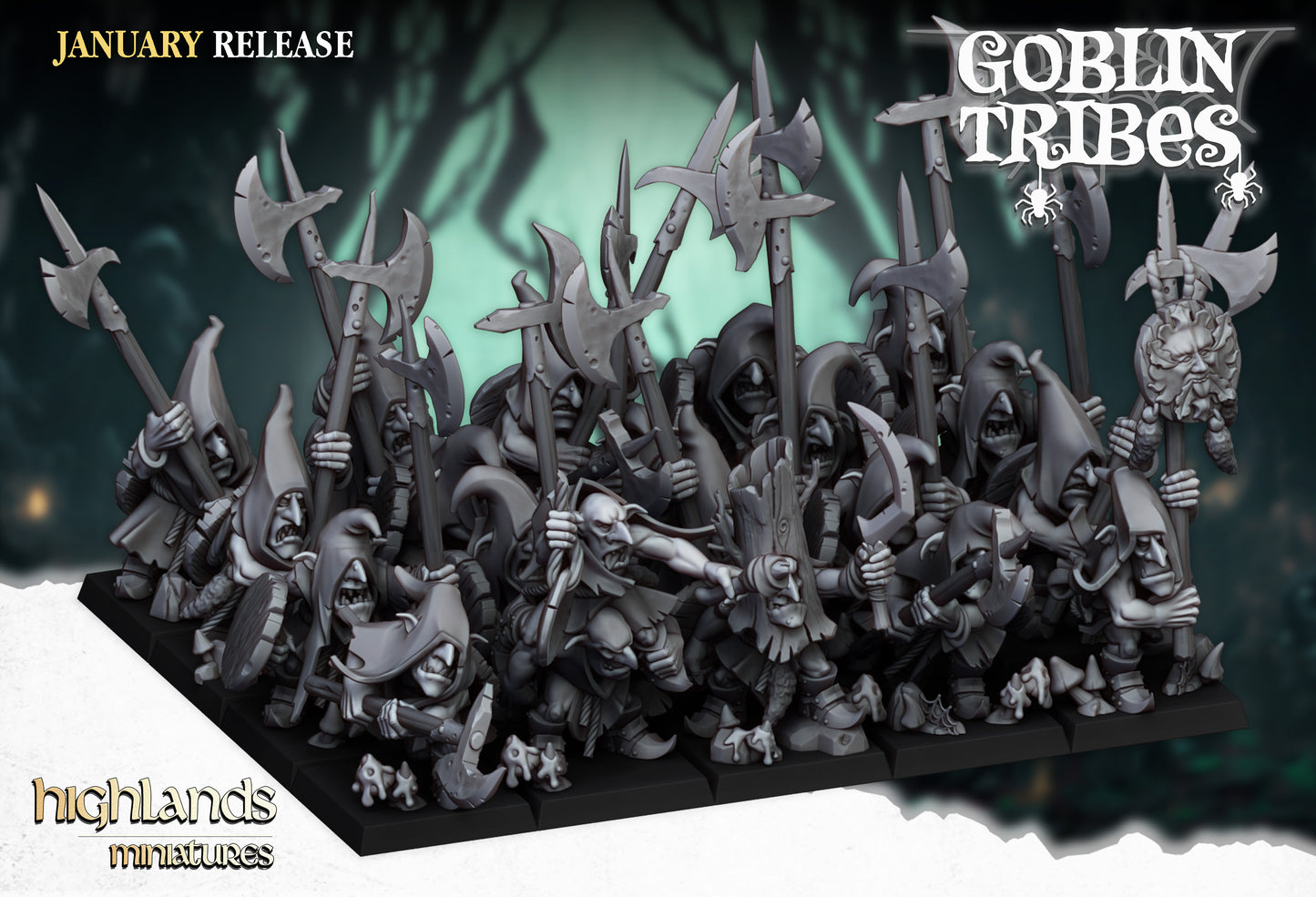 Swamp Goblin with Pikes inkl. Full Command