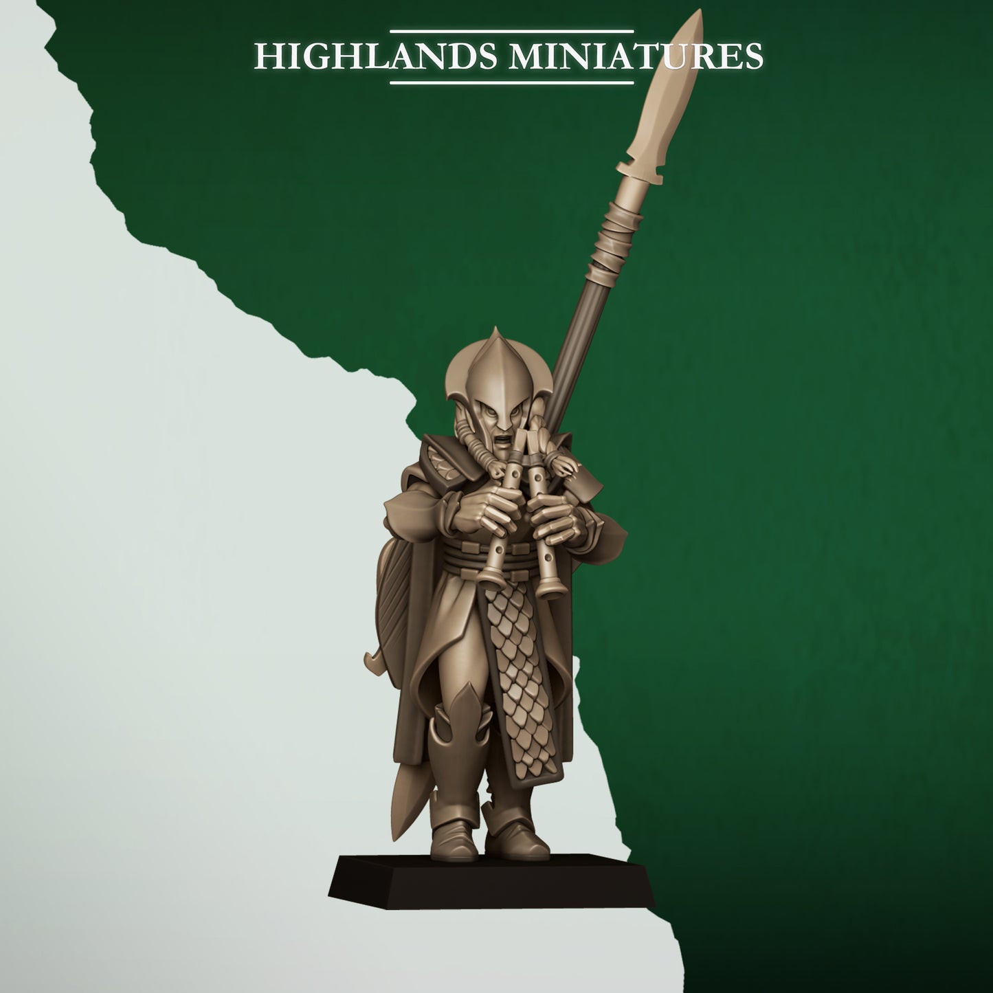 Feral Elf Feral Spearmen inkl. Full command