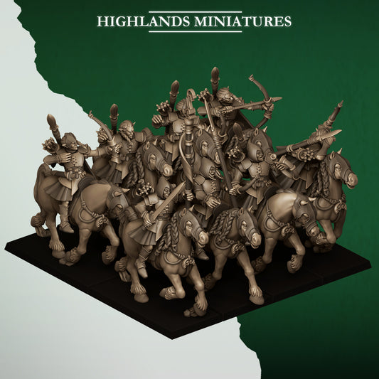 Feral Elf Mounted Feral Archers