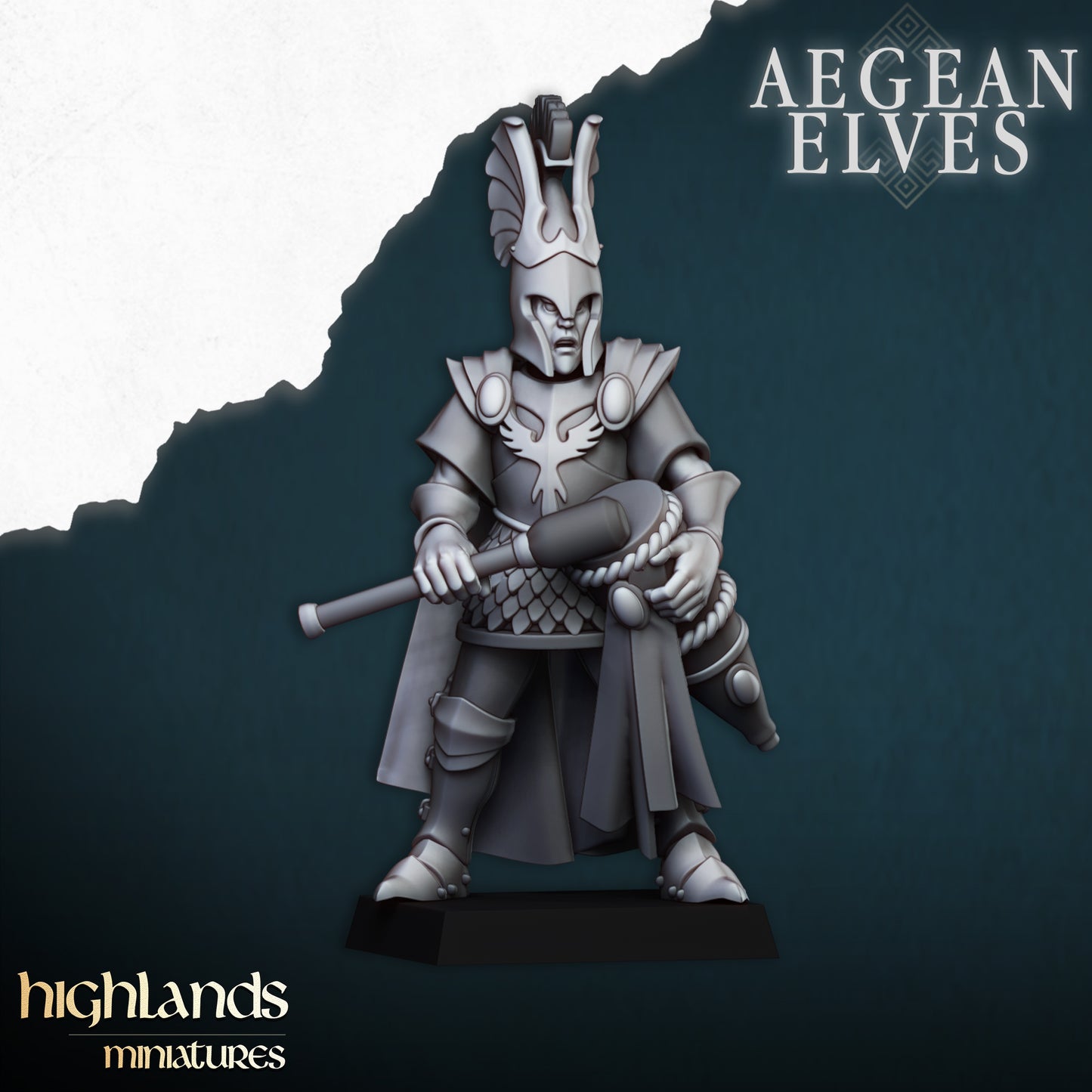 Aegean Elves Mycenaean Guard inkl. command unit