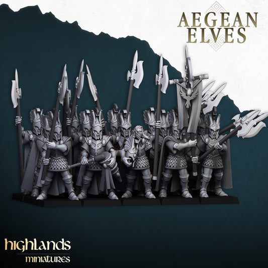 Aegean Elves Mycenaean Guard