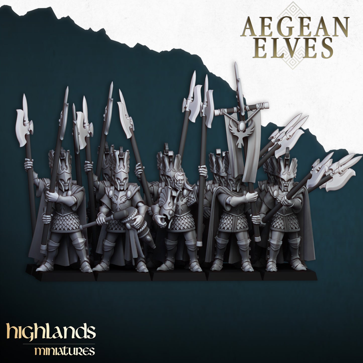 Aegean Elves Mycenaean Guard