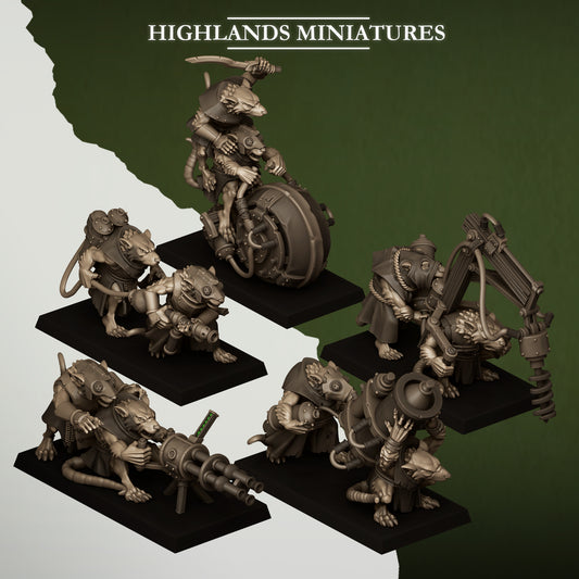 Sewer Vermin - Sewer Vermin Heavy Weapons Teams