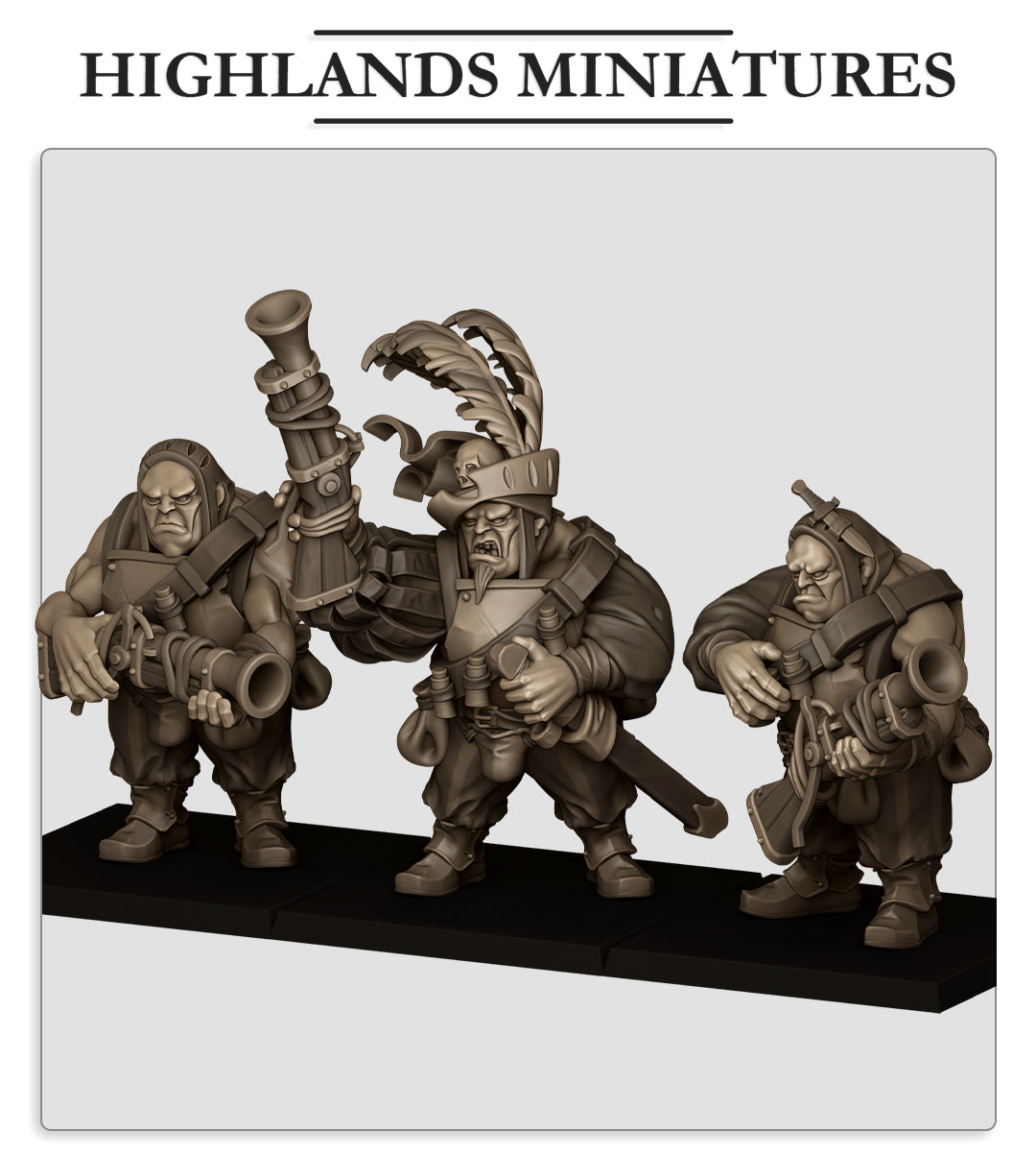 Sunland Ogres with Blunderbuss