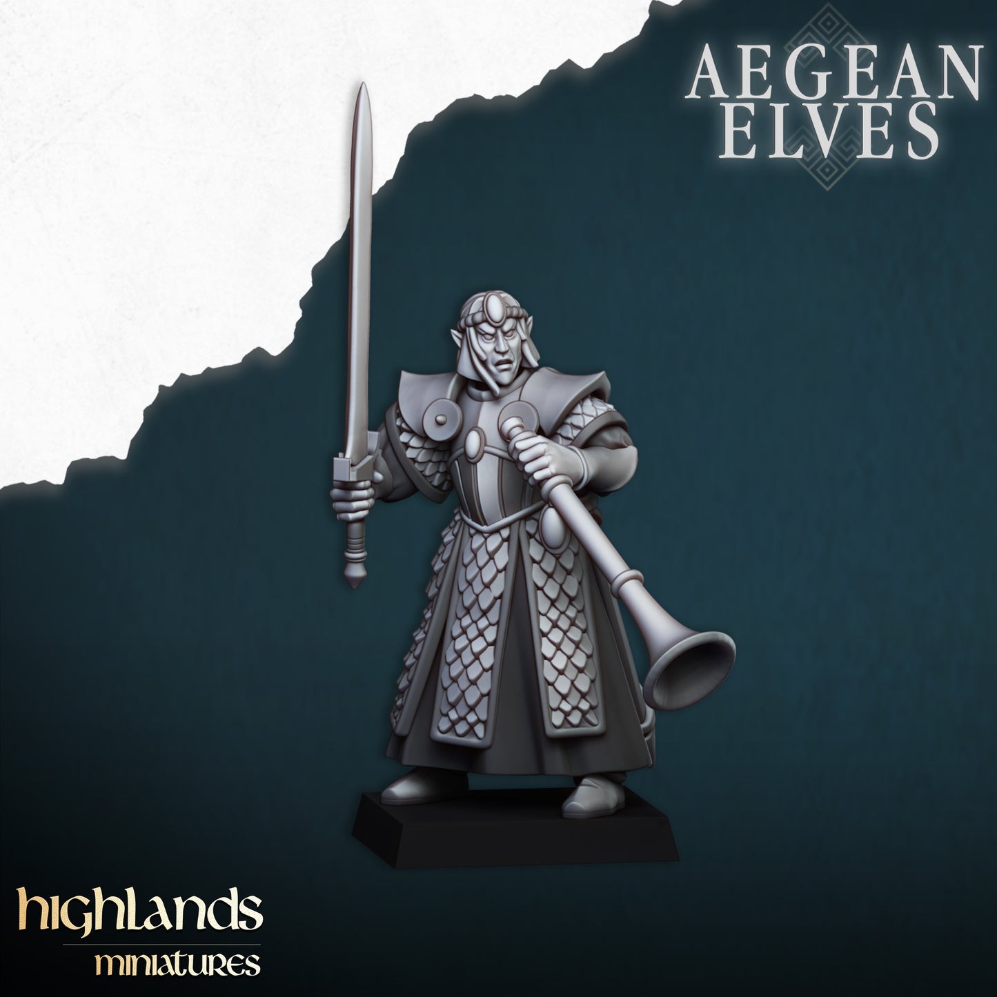 Aegean Elves Swords of Messara inkl. command unit