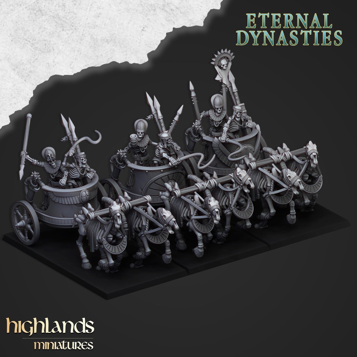 Eternal Dynasties Ancient Skeletal Chariots